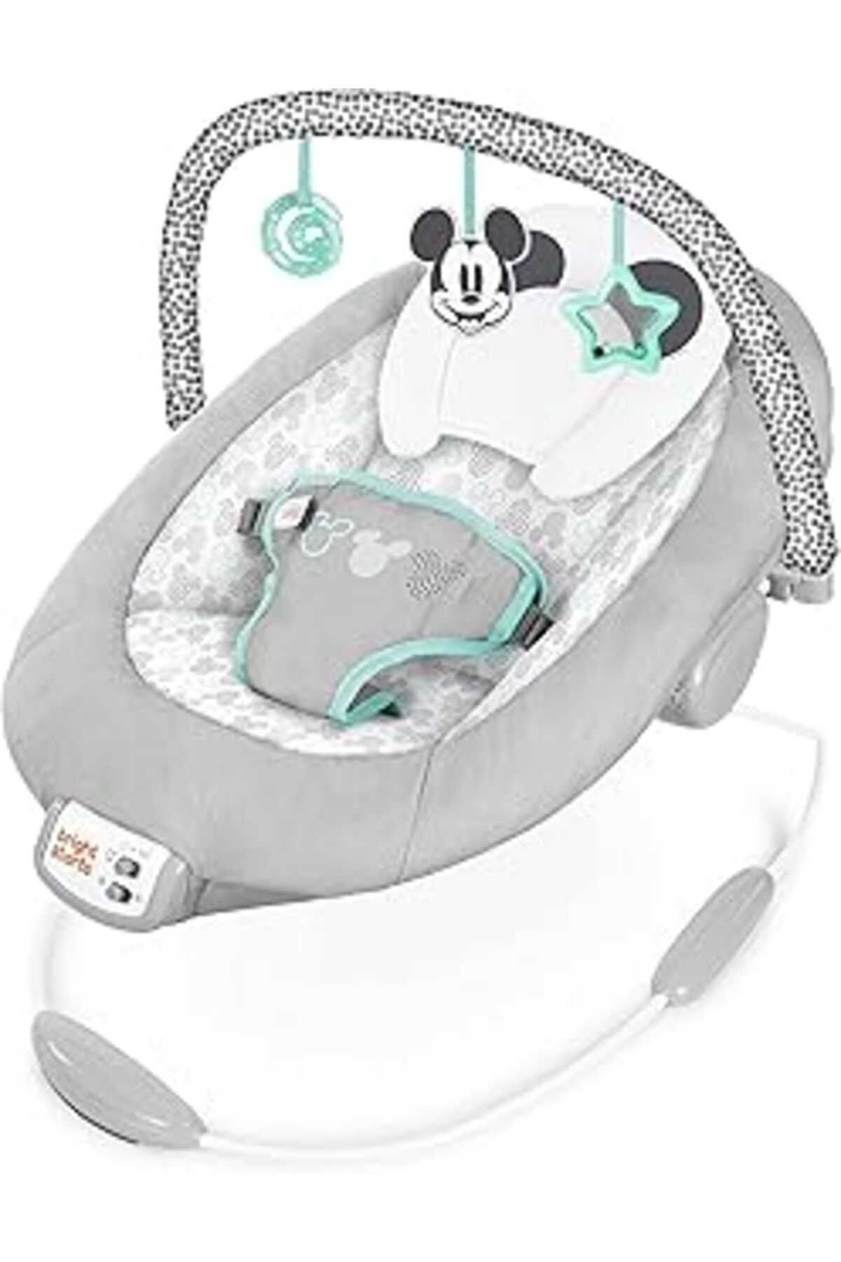 Mu Art Ahşap Bright Starts Mickey Mouse Müzikli Titreşimli Ana Kucağı