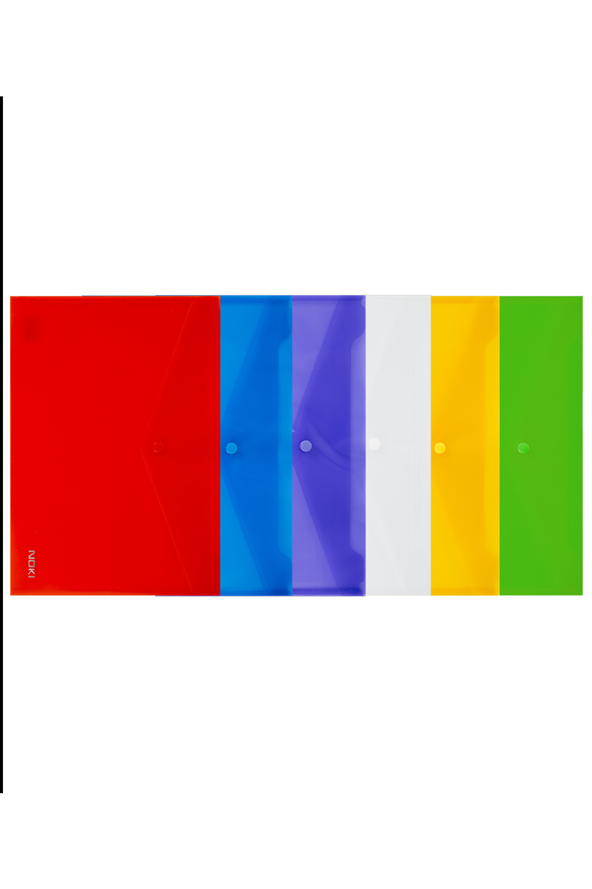 Noki-A5 Snap File Document Envelope 6 Colors 1