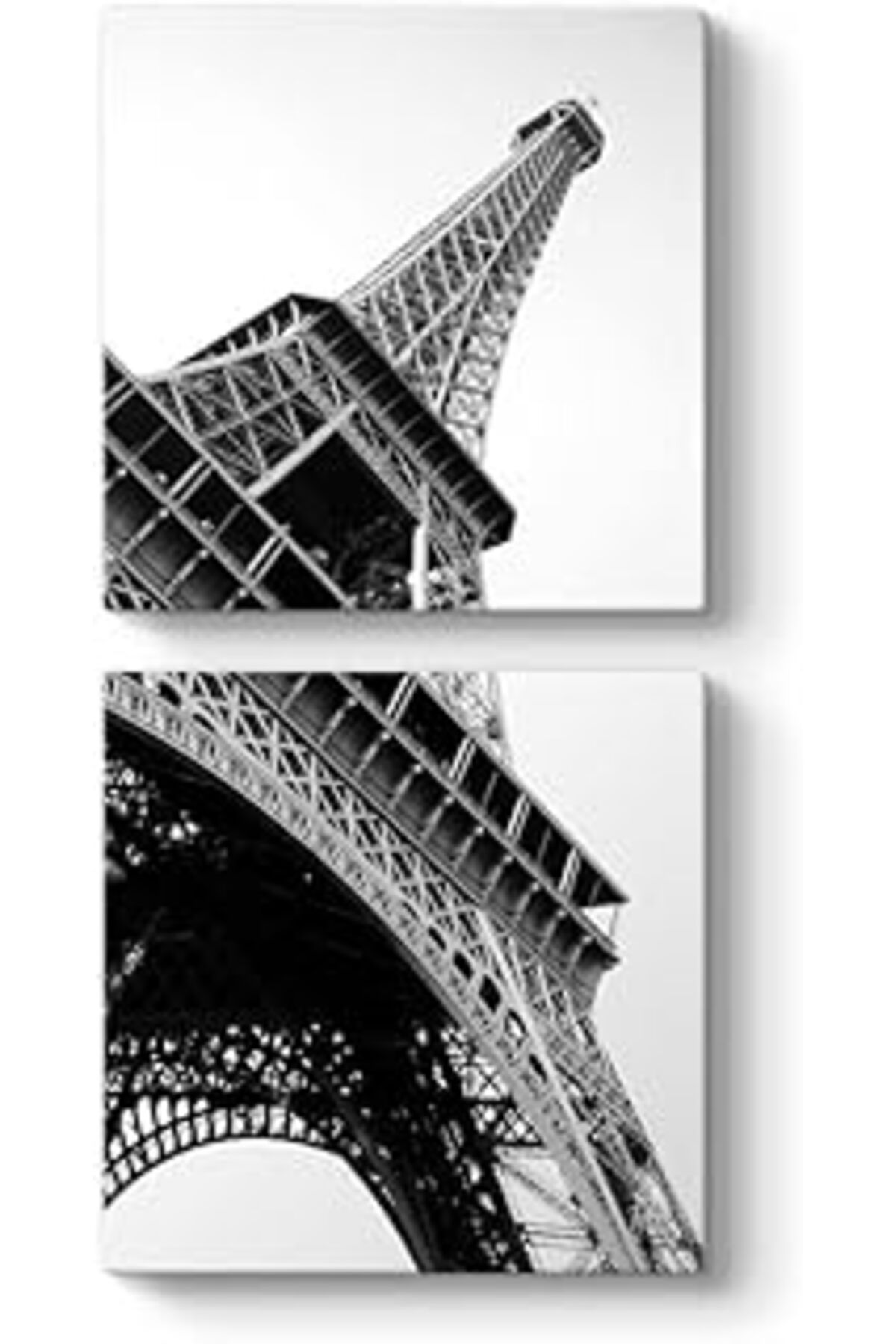 NETWORK ART Tabloshop Eyfel Kulesi Vertica Tablo 60 X 123-2 Parçalı
