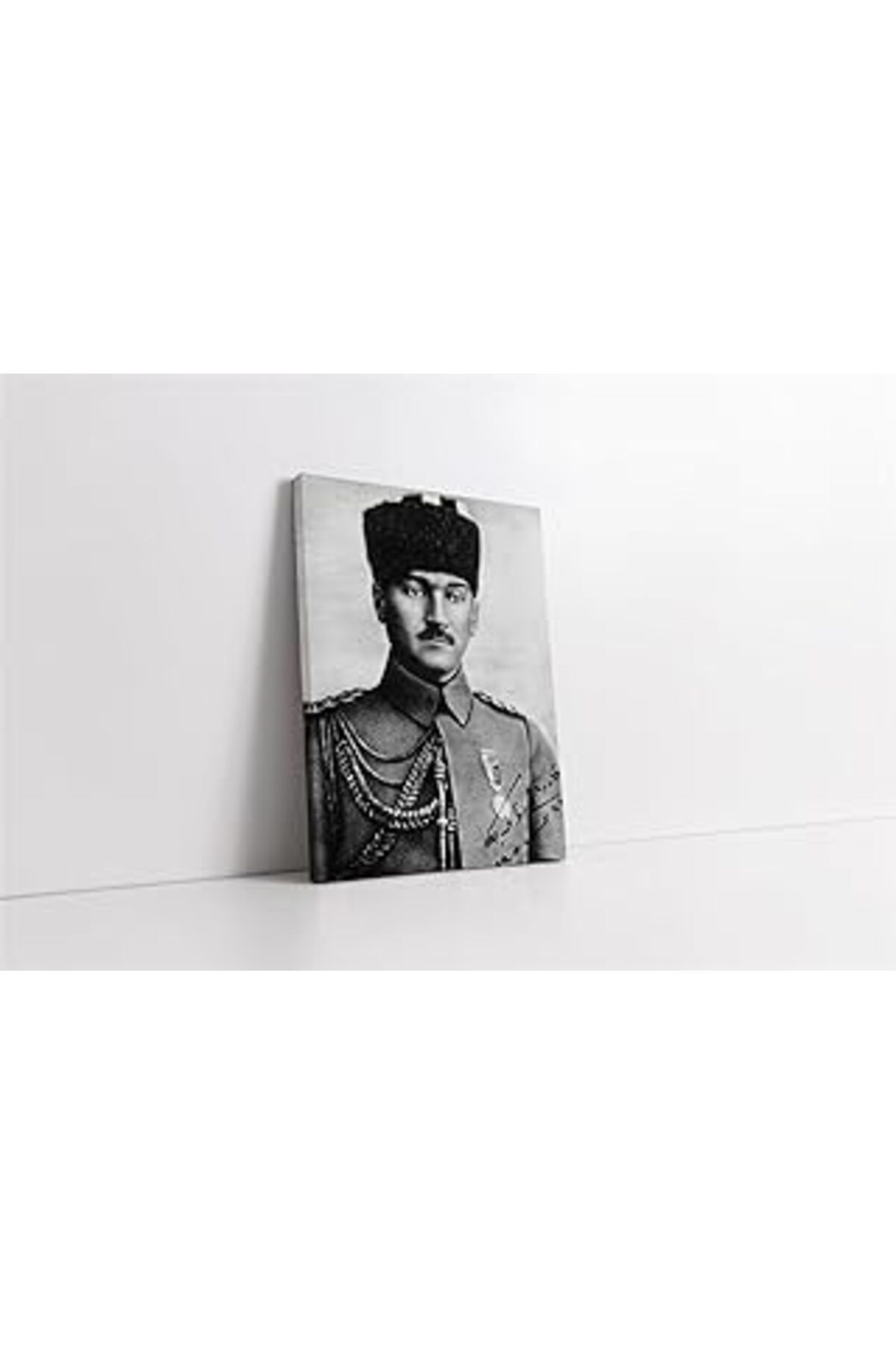 Pazarcan Tablosan Atatürk Genç Subay Yılları Kanvas Tablo 80X120 Cm Ka02095