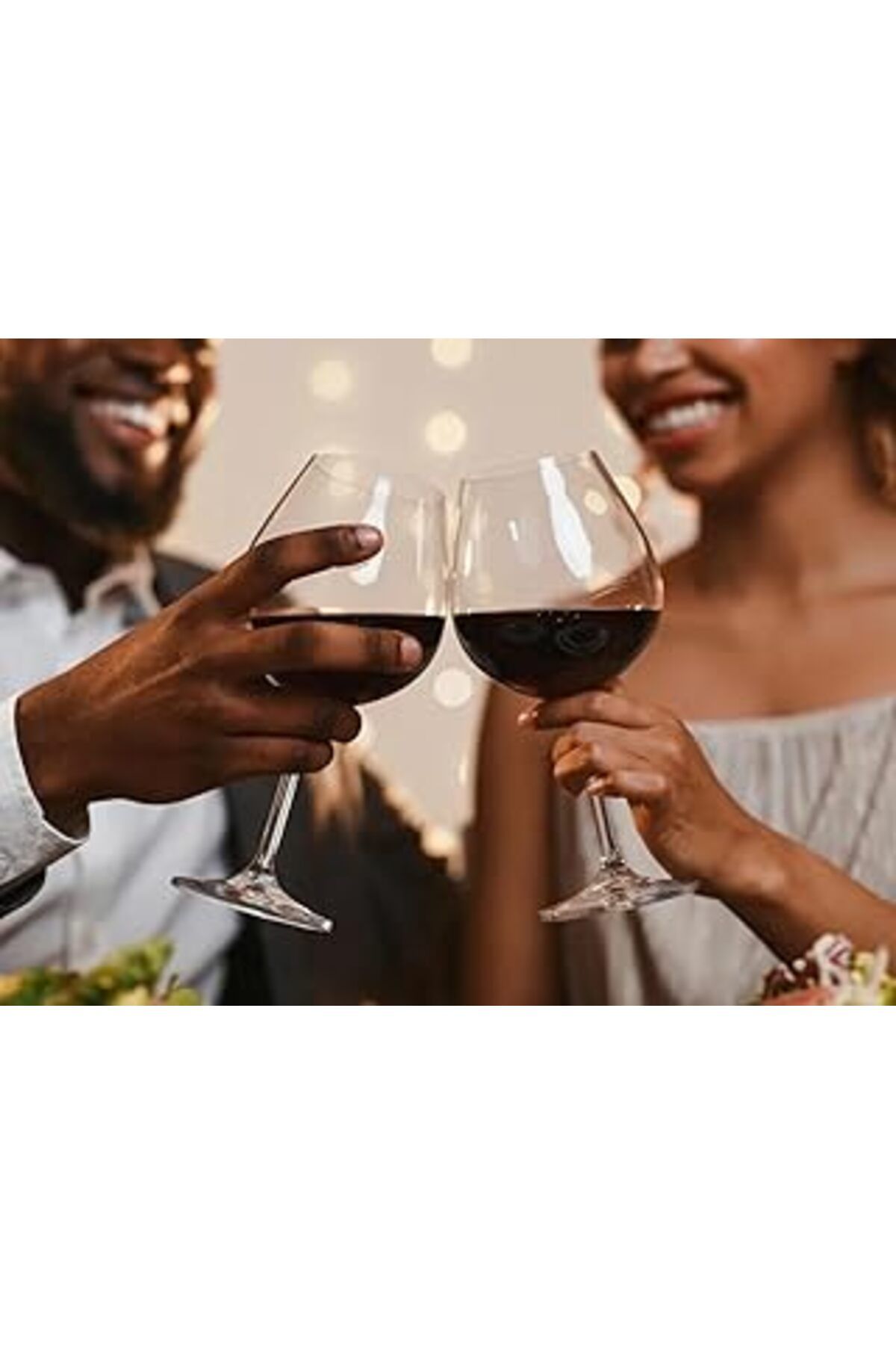 NETWORK ART 2 Adet Crystal Red Wine Glass Kırmızı Şarap Kadehi 670 Ml
