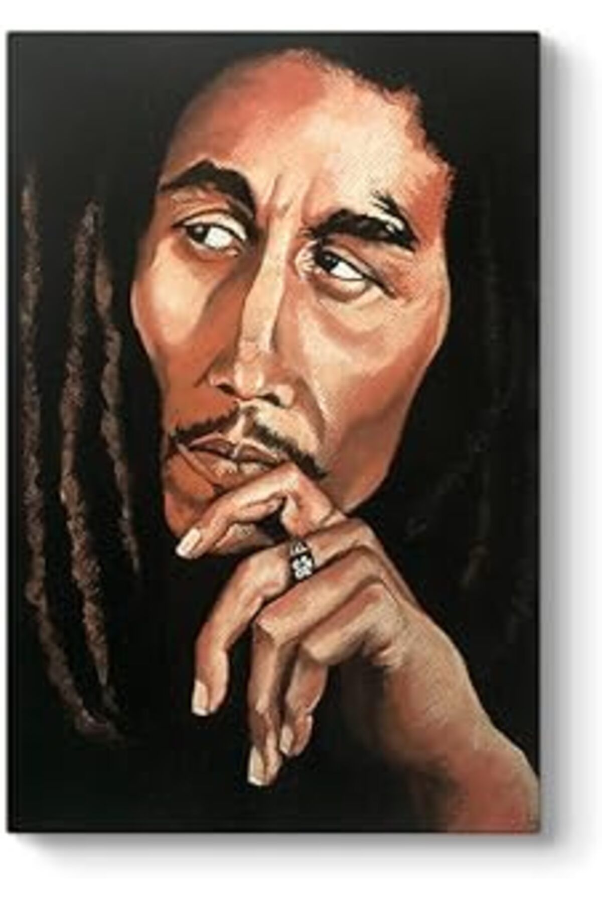 Pazarcan Tabloshop Bob Marley Dikey Tablo 30 X 45