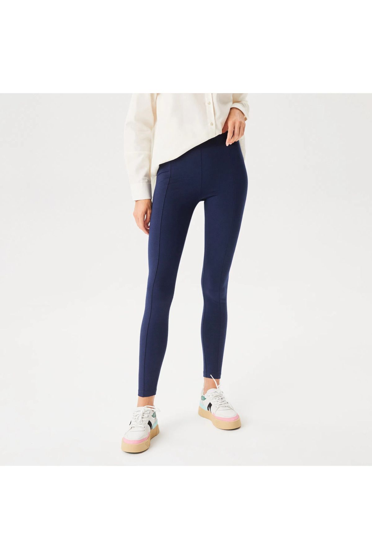 Lacoste Kadın Skinny Fit Tayt