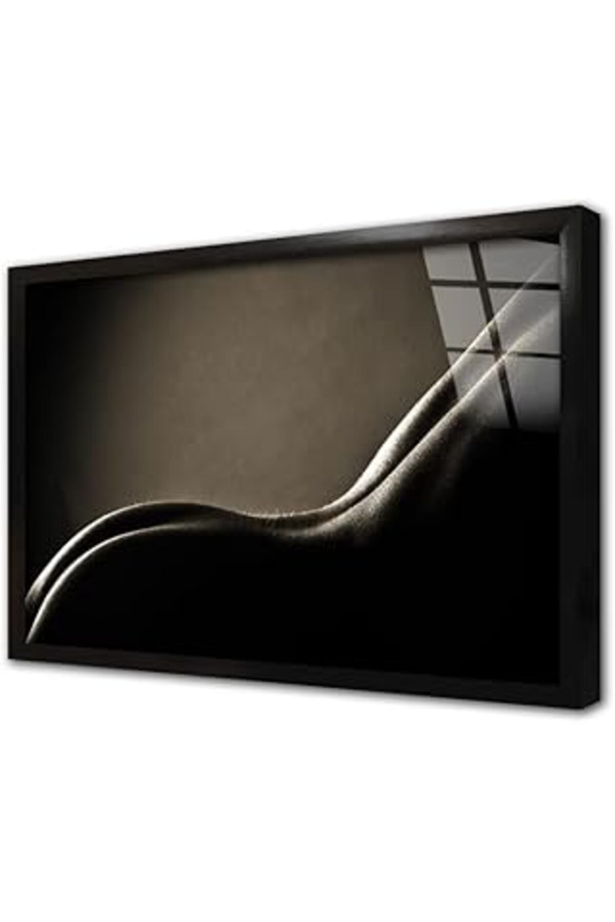 Mu Art Ahşap Sanatsal Nü Çerçeveli Cam Tablo 50X70 Cm Ca22023