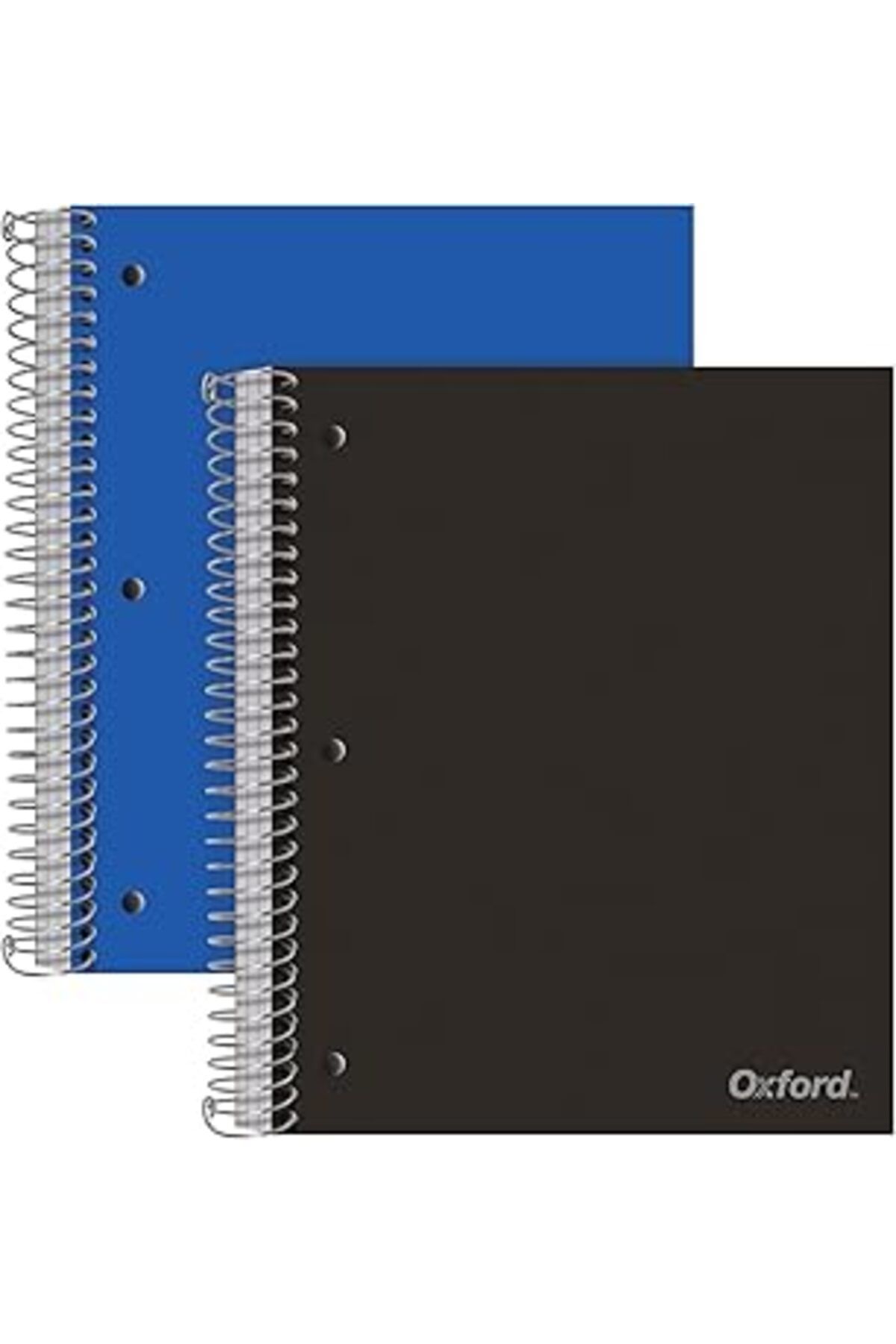 ASİTAN Oxford Spiral Defterler, 3 Konu, Geniş Çizgili Kağıt, Dayanıklı Plastik Kapak, 150 Yaprak, 3 Bölme