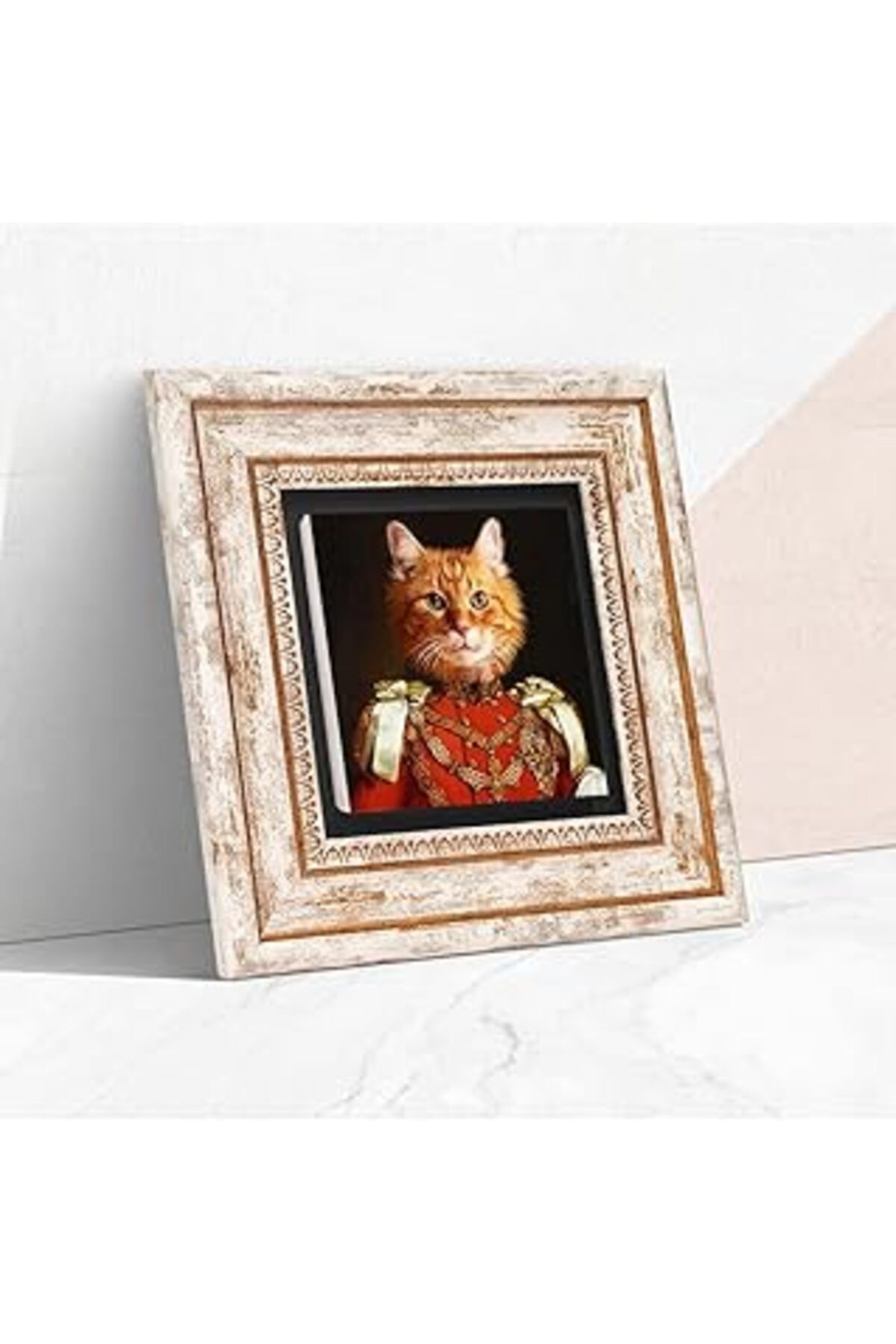 Pazarcan Pinecone Patili Ekselanslar Taş Duvar Tablosu - Çerçeveli Taş Tablo - Dekoratif Duvar Sanatı - Mode