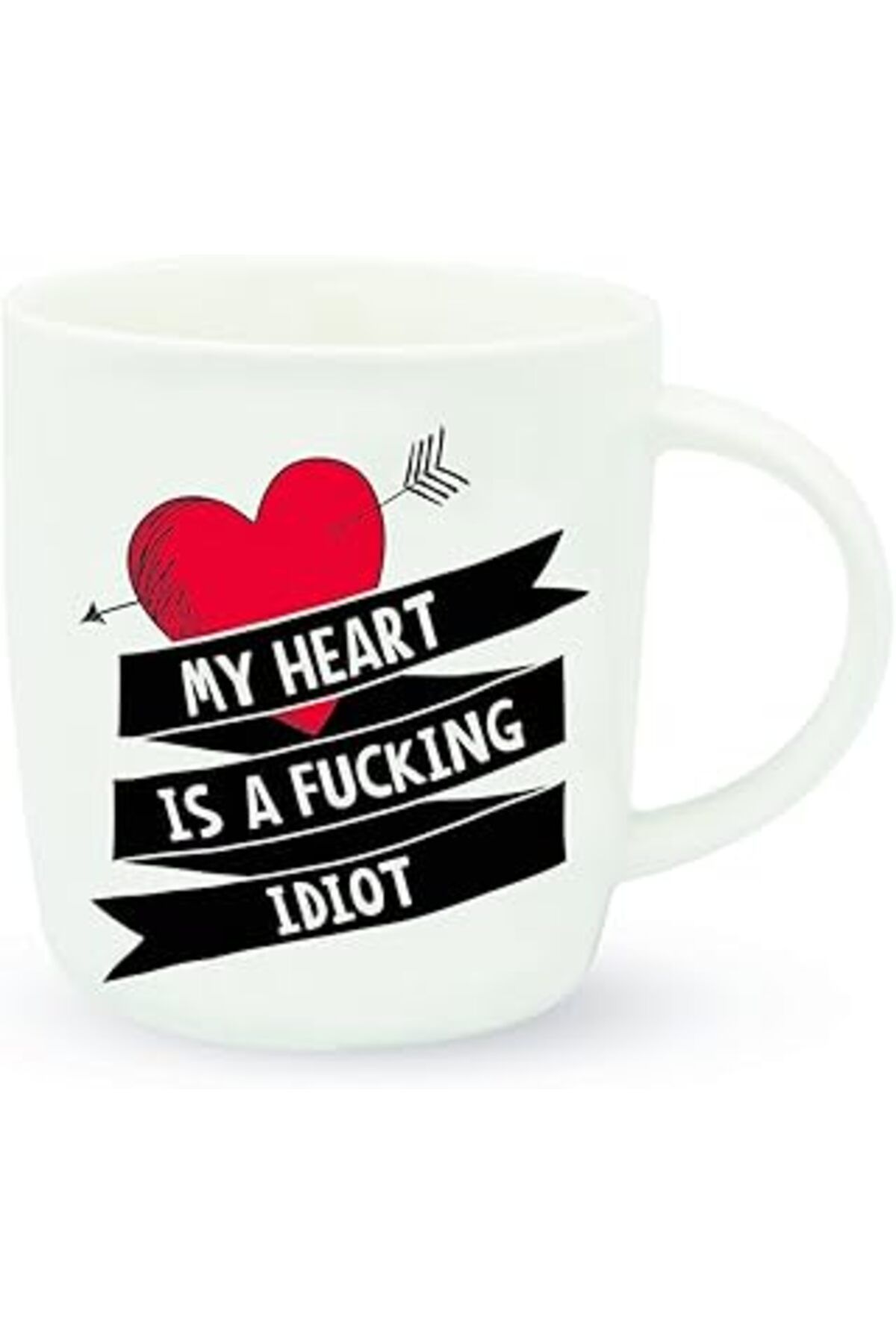 Mu Art Ahşap Legami Günaydın Heart Idiot