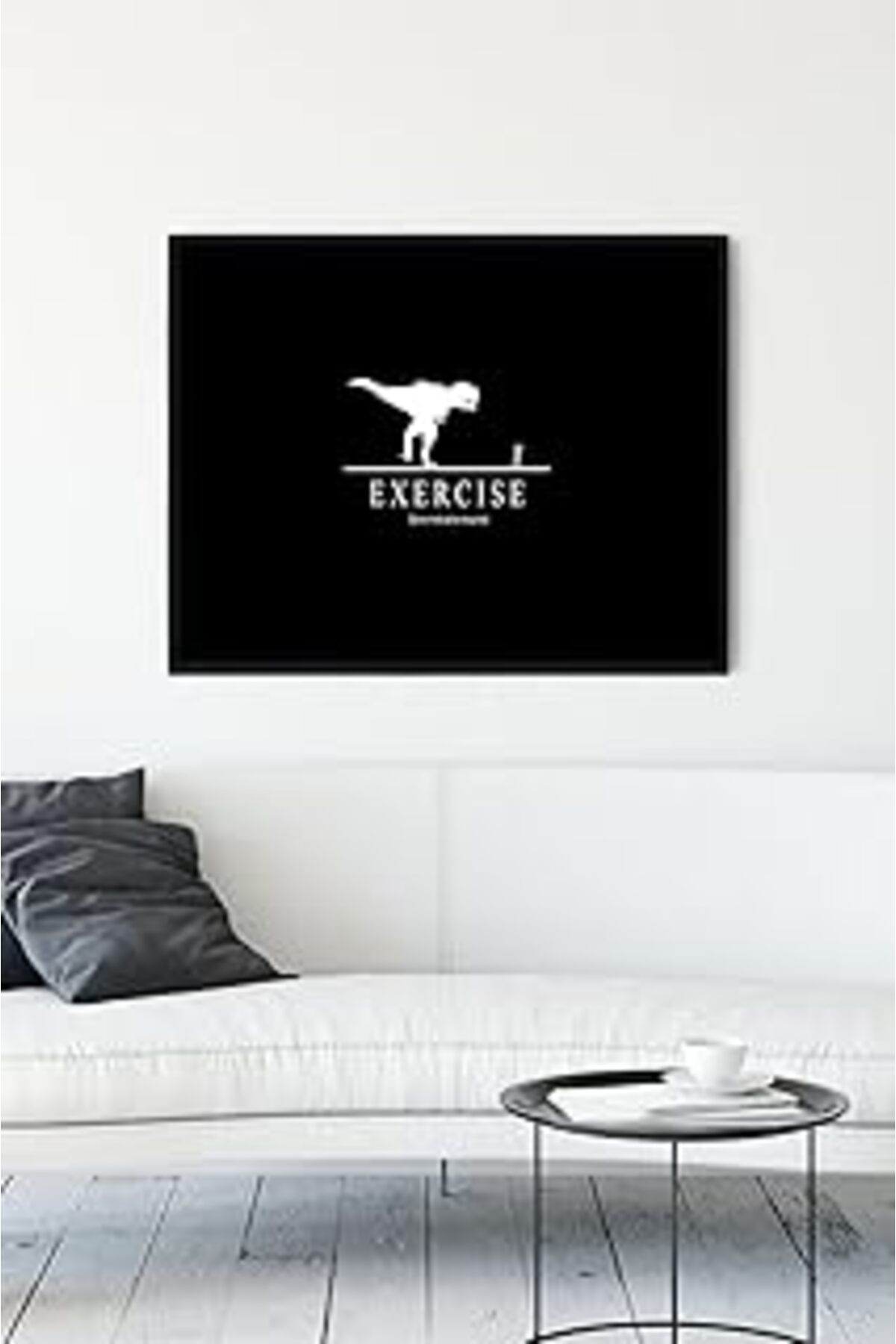 Pazarcan Postermanya (Pster13375) Spor Yap Eğlenceli Mizahi Çerçeveli Tablo (21X30Cm)