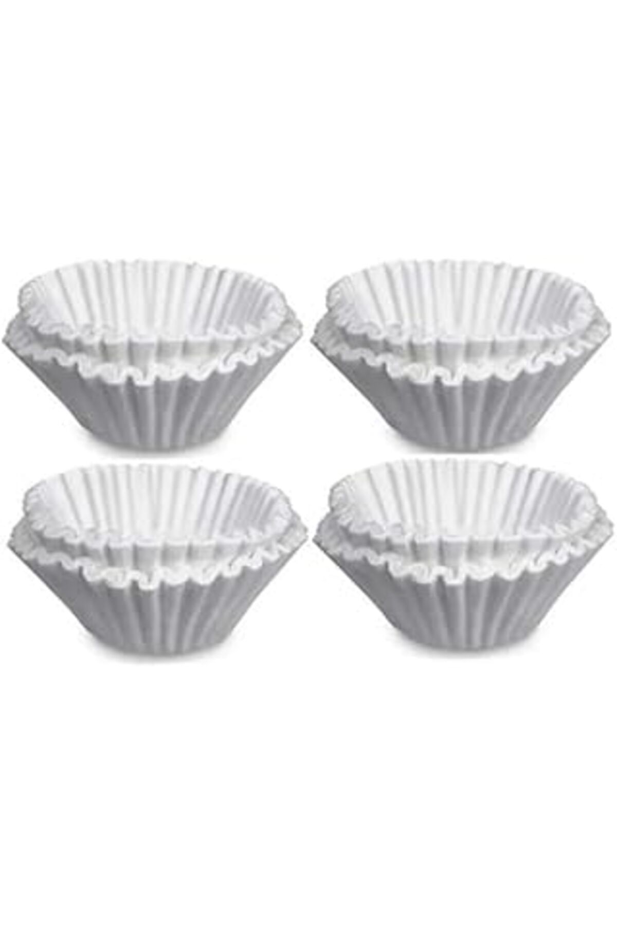 Mu Art Ahşap 250/90 Basket Filtre Kağıdı 250 Adet 85/245 Kahve Kağıdı Brew Rite 250/90 Basket Filtre Kağıdı