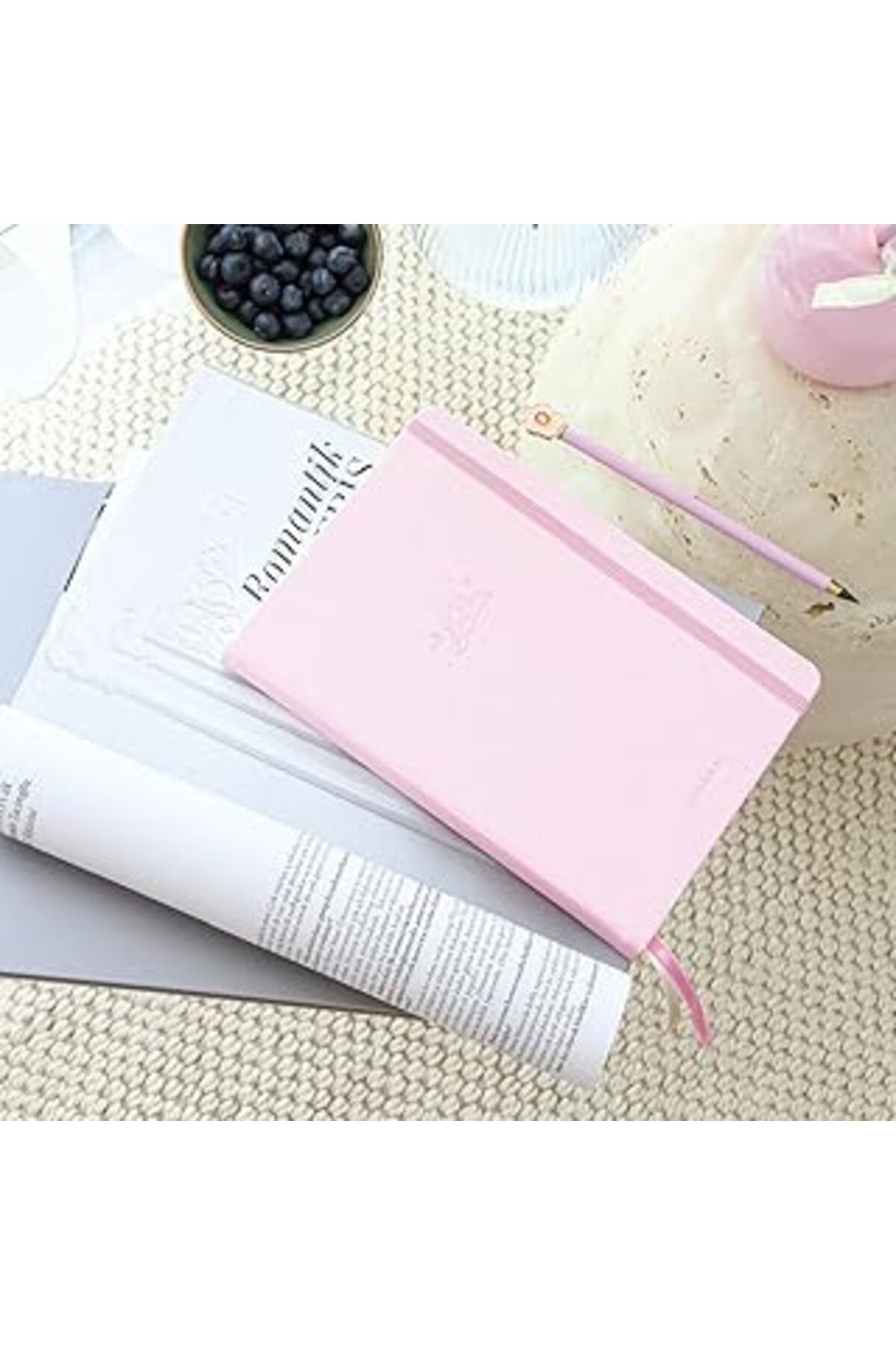ASİTAN A5 Bullet Journal Noktalı Defter 140 Gr. 80 Yaprak Cotton Candy