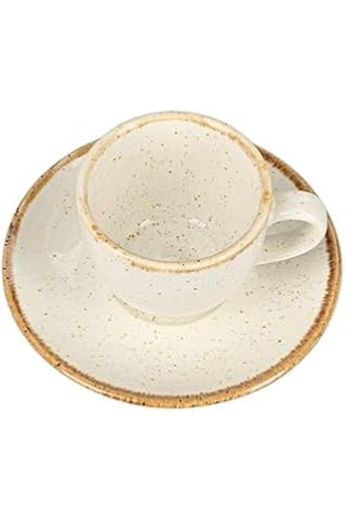Mu Art Ahşap Porland 04Alm001735 Seasons Kahve Fincanı, Porselen