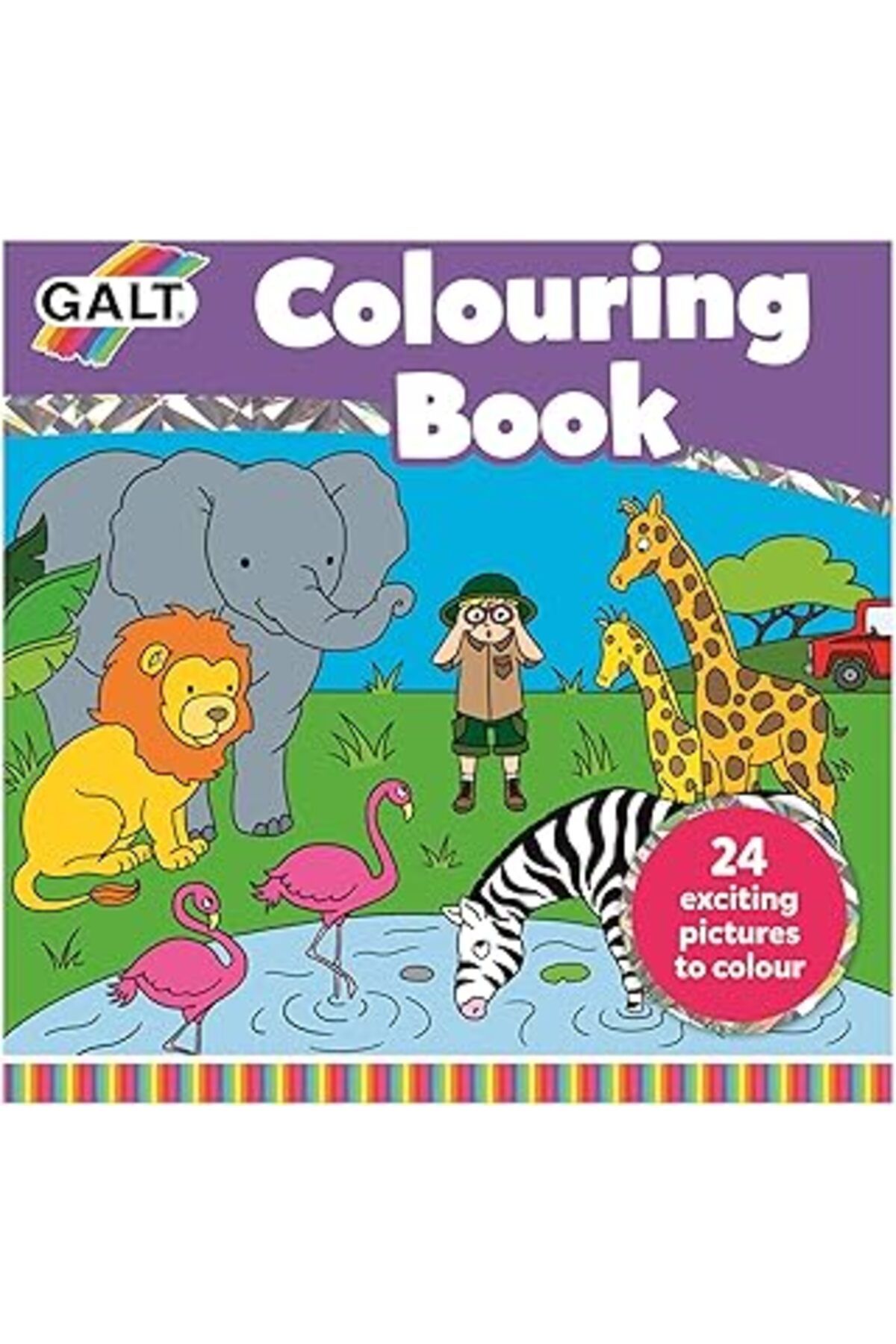 Mu Art Ahşap Galt Colouring Book 5 Yaş+