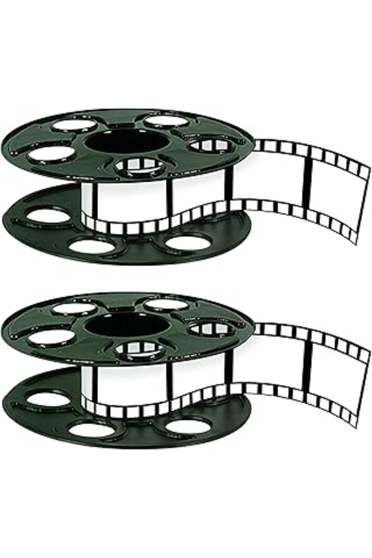 Mu Art Ahşap Beistle 2 Parça Ödül Gece Film Makarası Film Şeridi Ile Orta Parça Kırmızı Halı Hollywood Parti Dek