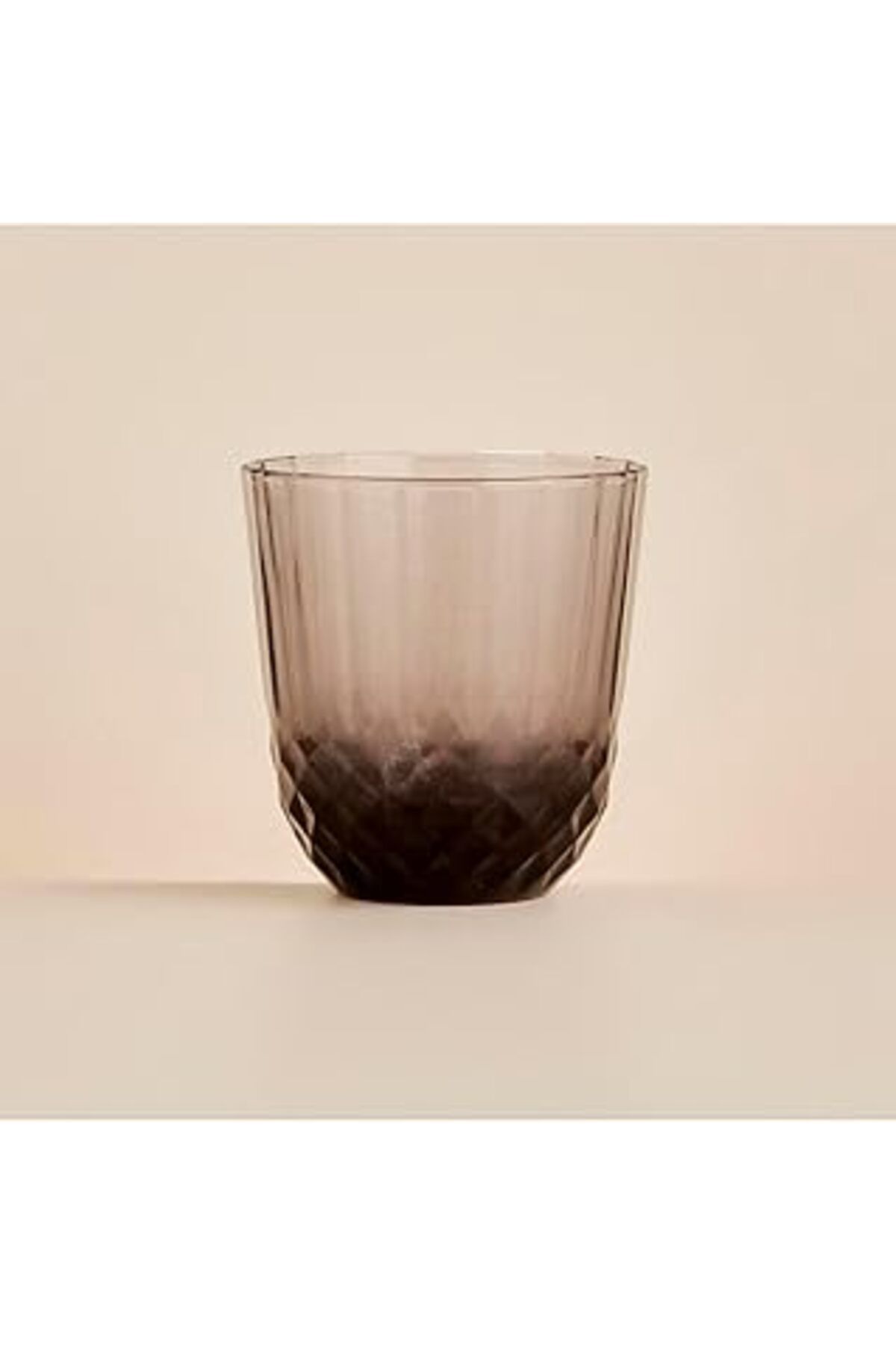 Mu Art Ahşap Bella Maison Colore Kesme Bardak Antrasit (320 Cc)