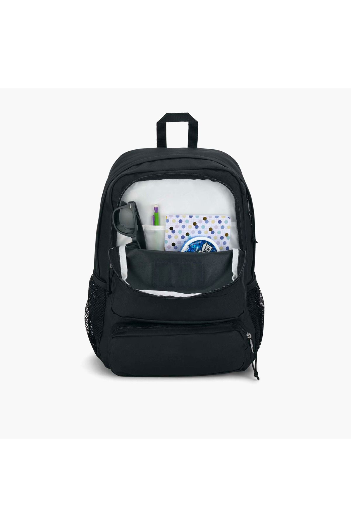 Jansport-Solid Backpack with Adjustable Straps and Zip Closure - 76.2x38x33 cms 5