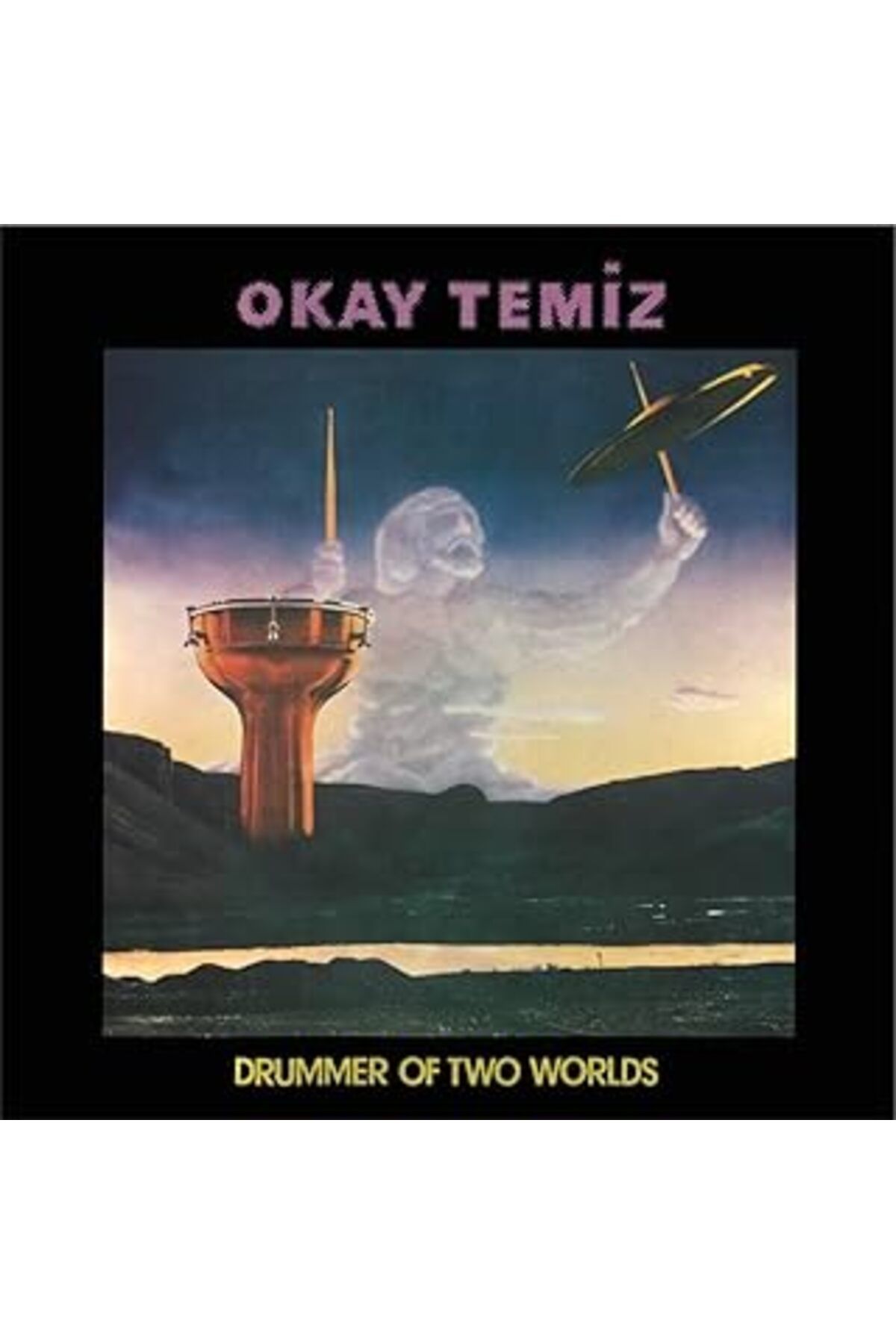 NETWORK ART Okay Temiz Drummer Of Two Worlds Lp (Reissue - European Edition) Turkish Psychedelix Jazz Plak