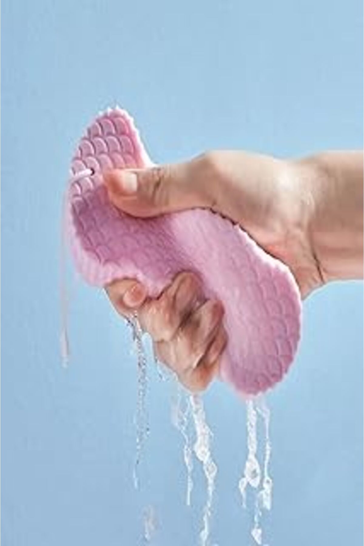 Qedii Hombak Banyo Kesesi Vücut Duş Süngeri Sihirli Vücut Lifi Ölü Deri Sökücü Sünger Vücut Masaj Süngeri
