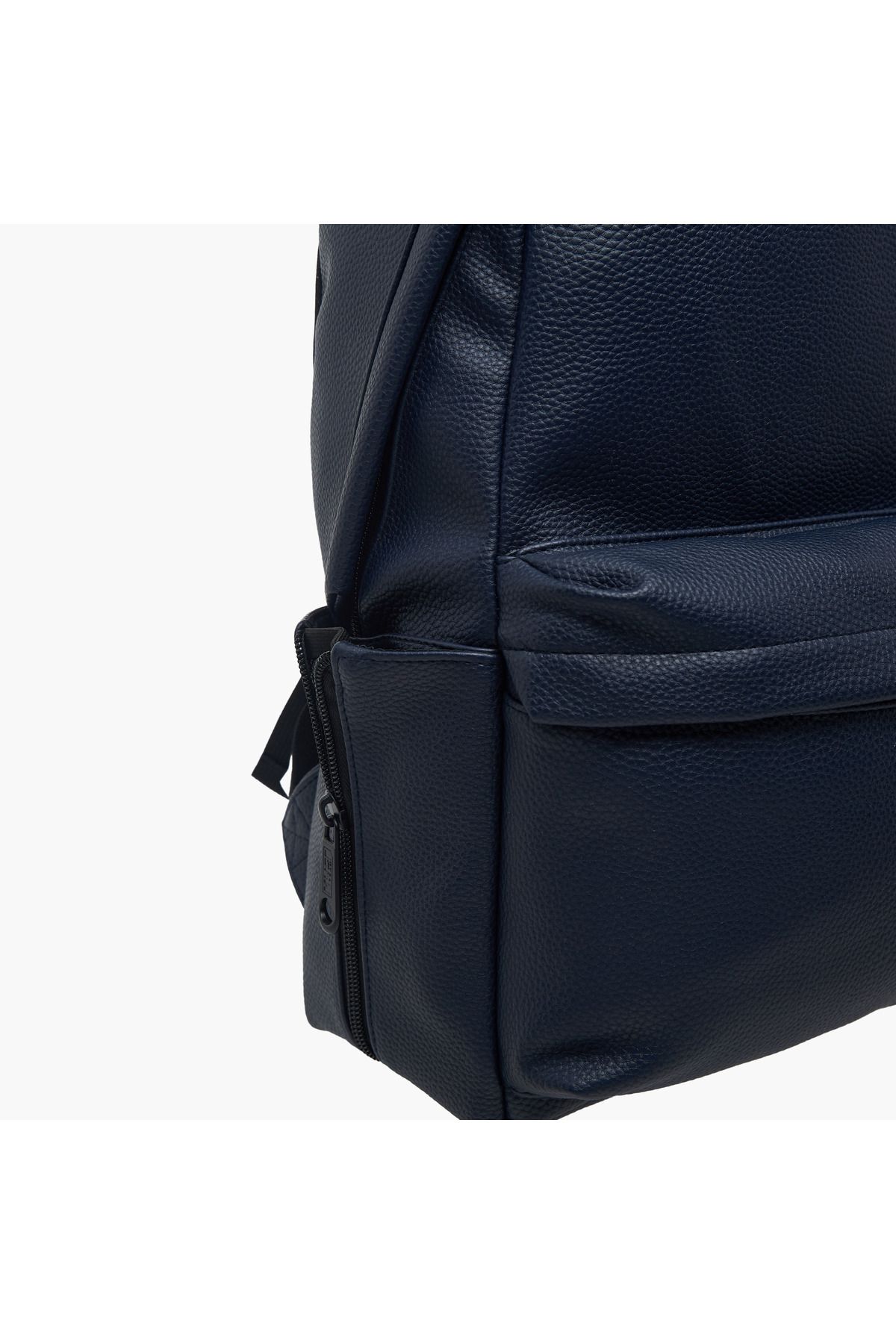 MUST-MUST Textured Backpack with Adjustable Shoulder Straps and Zip Closure - 32x17x42 cms 5