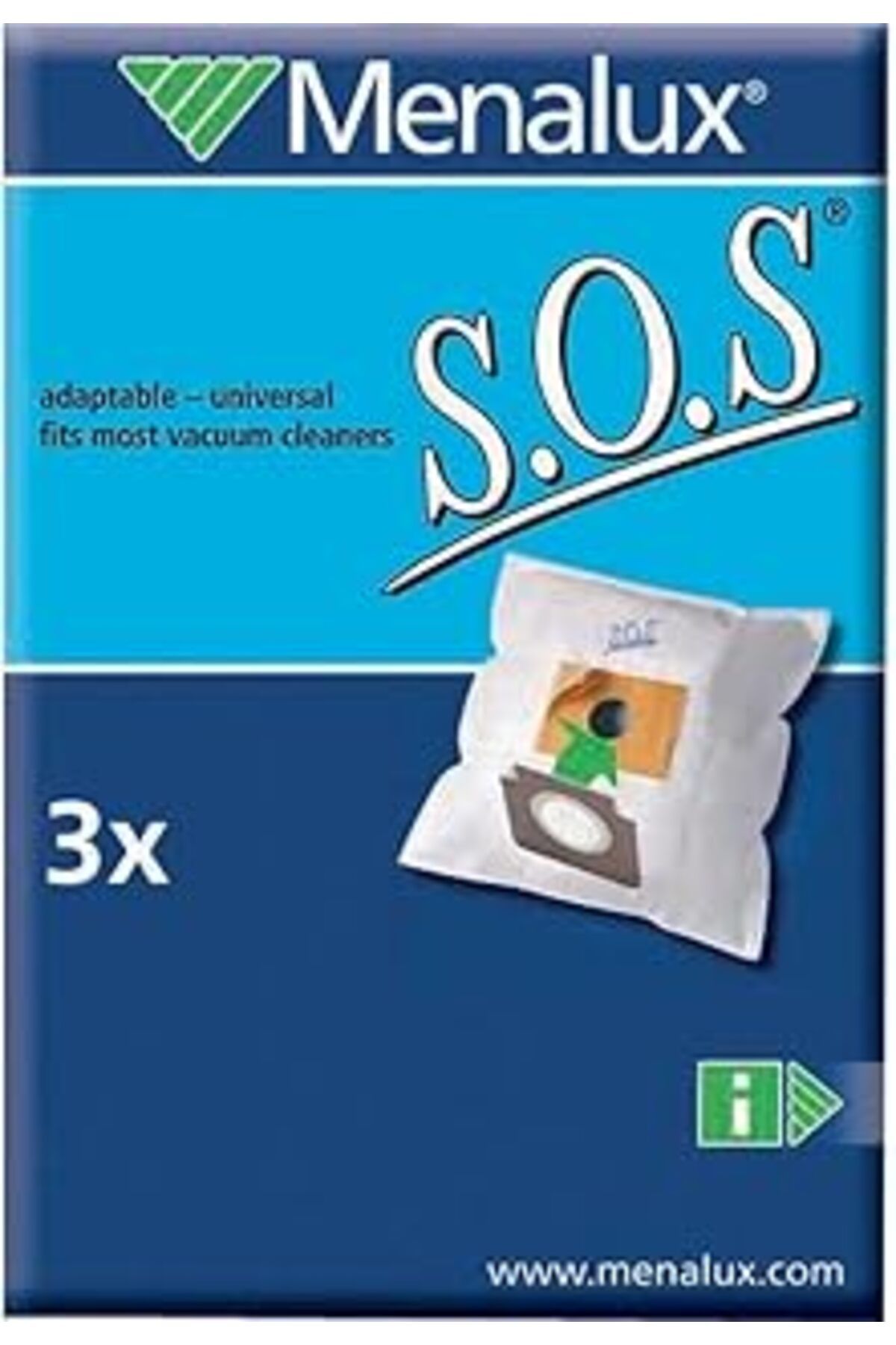 Pazarcan Menalux Sos-St Universal Tüm Modellere Uyumlu Toz Torbası, Sentetik Kumaş