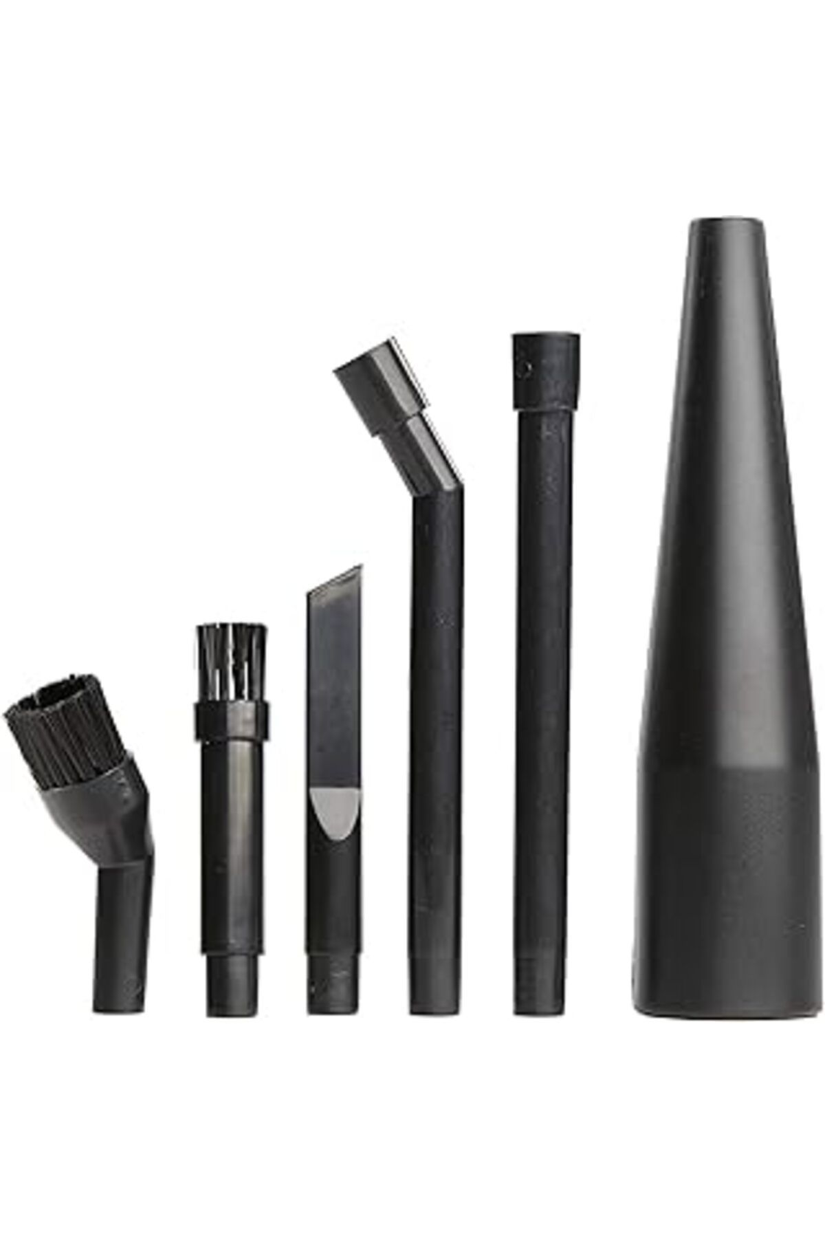 Pazarcan Craftsman Cmxzvbe38668 1-1/4 Inç. 6 Parça Islak/Kuru Vakum Mikro Temizleme Ek Kiti, Siyah