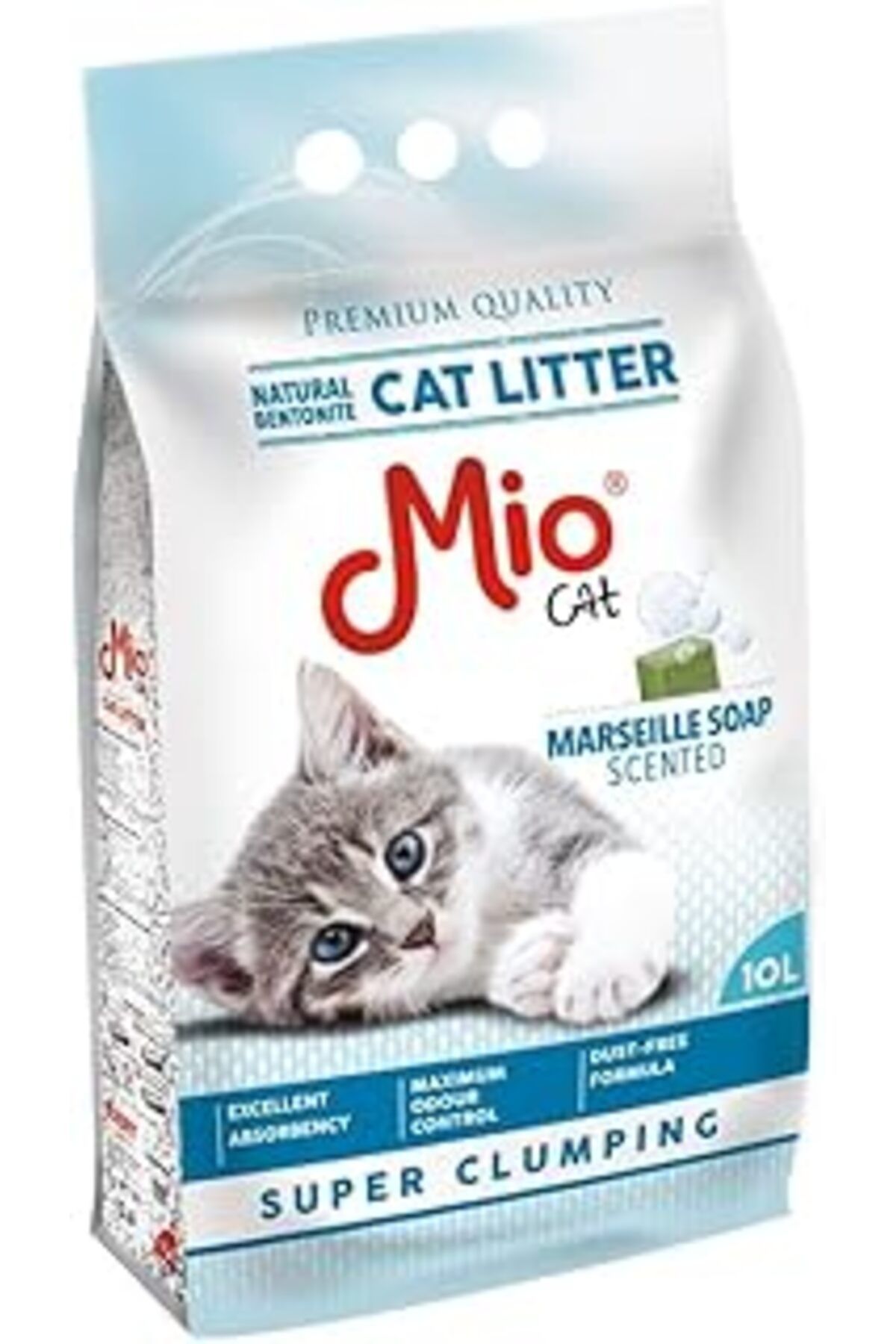 NETWORK ART Mio Kedi Kumu, 10 Lt. Marsilya Sabun Kokulu Bentonit, İnce