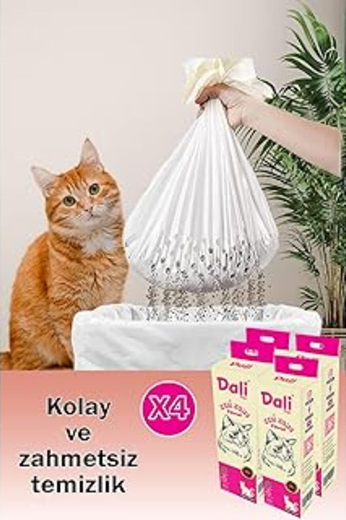 NETWORK ART Dali Pet Kedi Kumu Filtresi, Elekli Filtre, Kokusuz – Kedi Tuvaleti Temizleme Filtresi, Kedi Bakım,