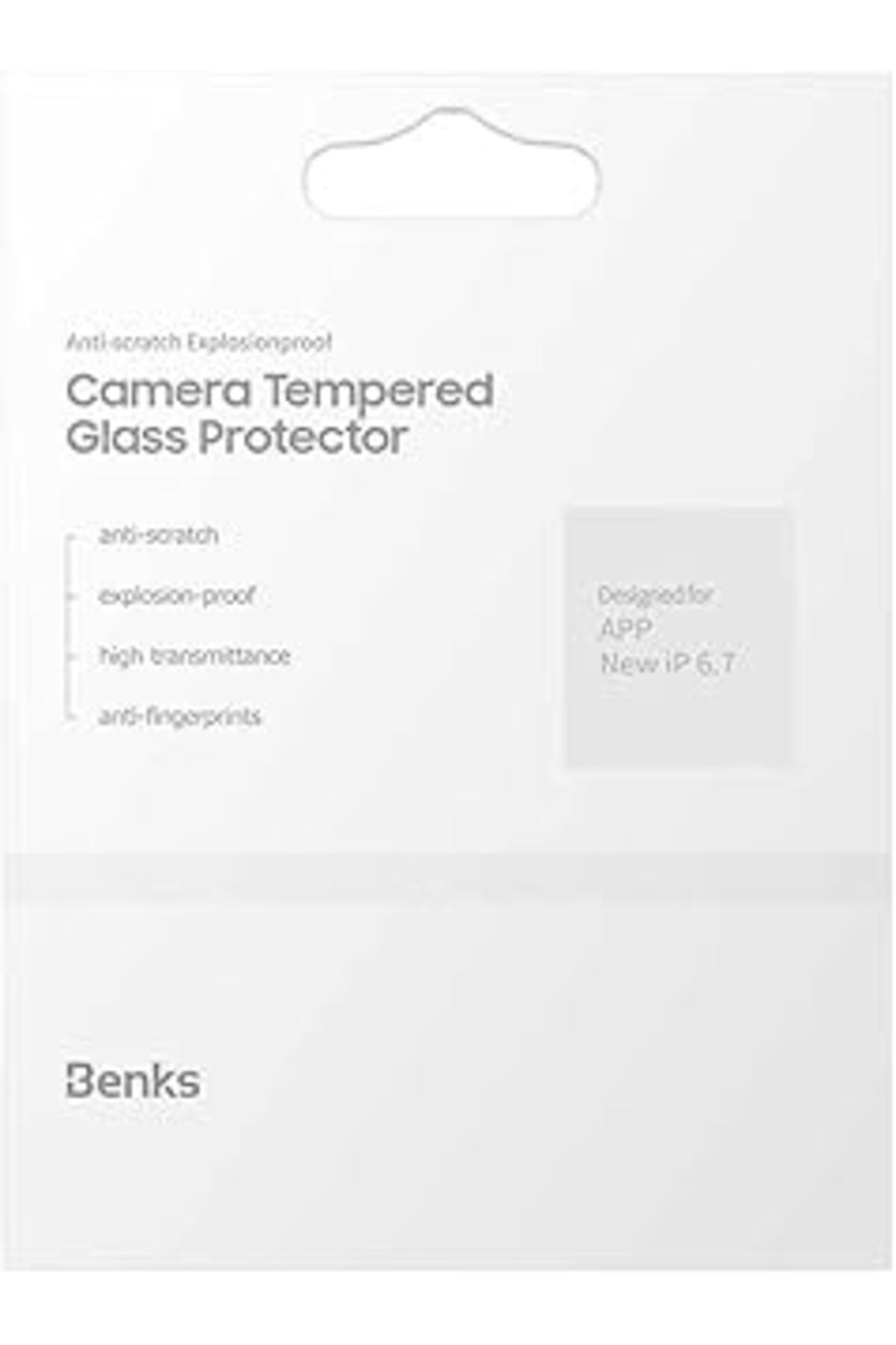 NETWORK ART Benks Apple İphone 12 Pro Max Benks Soft Kamera Lens Koruyucu Cam, Renksiz