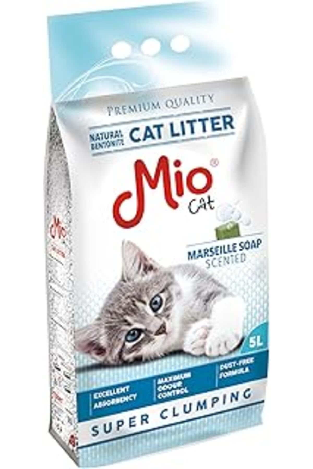 NETWORK ART Mio Kedi Kumu, 5 Lt. Marsilya Sabun Kokulu Bentonit, İnce
