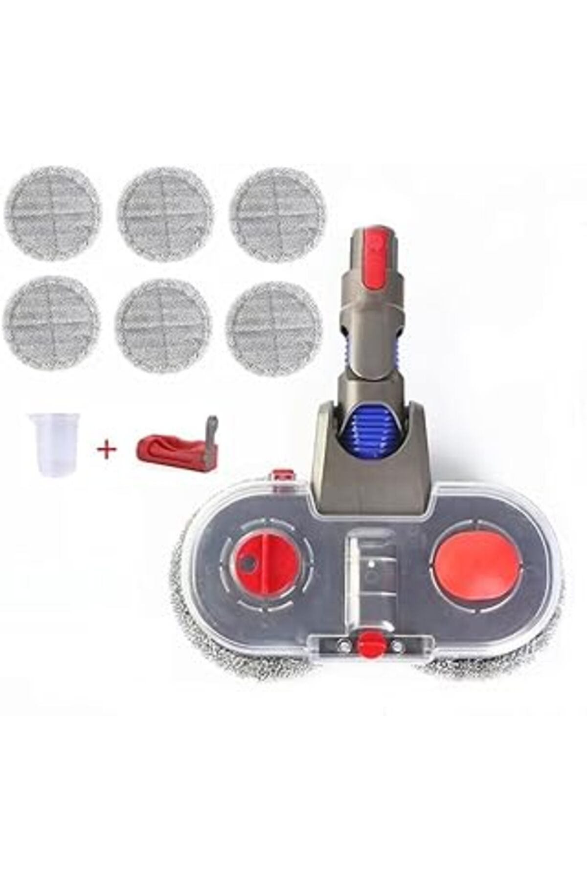 ASİTAN Dyson V7 V8 V10 V11 V15 Ile Uyumlu Hubsan Vakumlu Su Deposu Ve Paspas Aparatı (Damlatmalı)