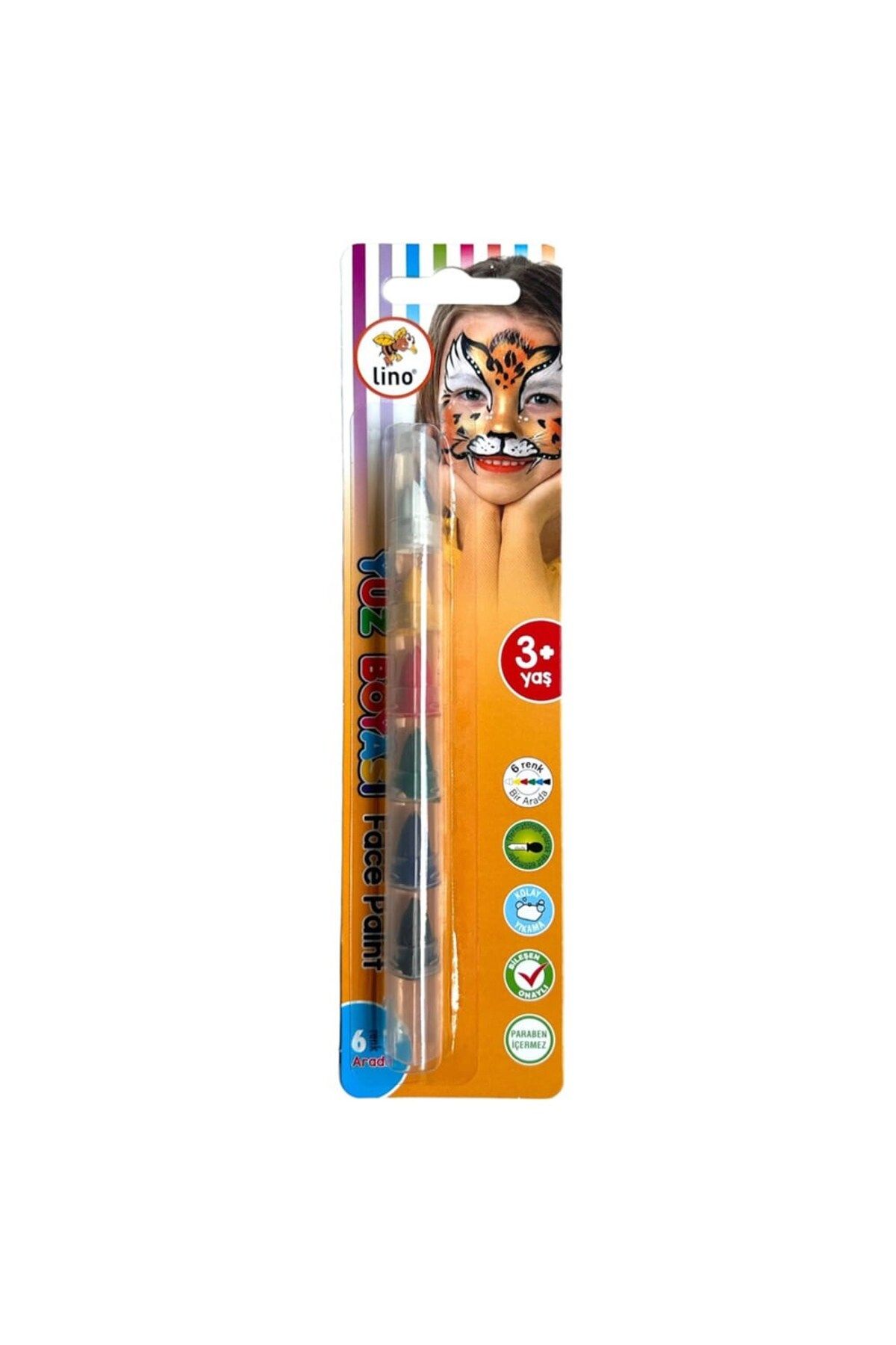 Art & Art Lino Yıkanabilir Yüz Boyası 6 in 1 LN-902