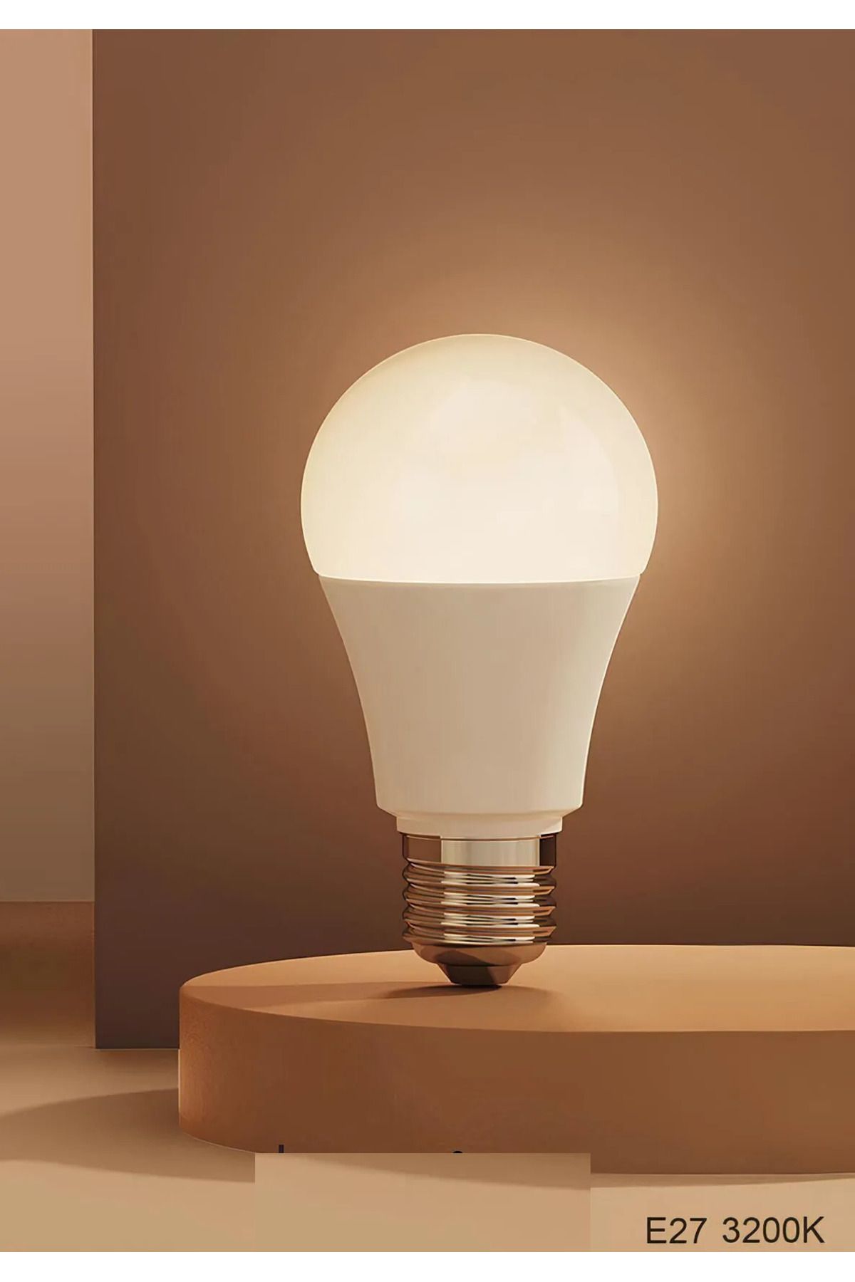 luxshome 9w Led Ampul Yumuşak Sarı Işık Göz Yormayan Avize Aplik Armatür Ve Lambader ampülü 3200K Gün Işığı