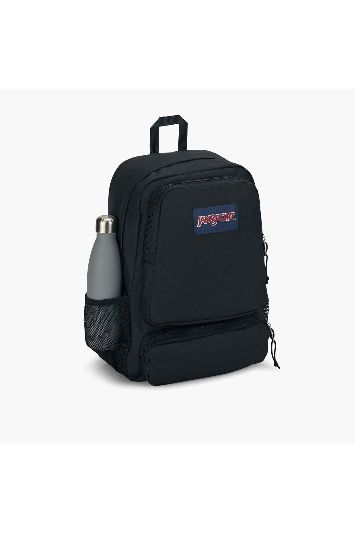 Jansport-Solid Backpack with Adjustable Straps and Zip Closure - 76.2x38x33 cms 3