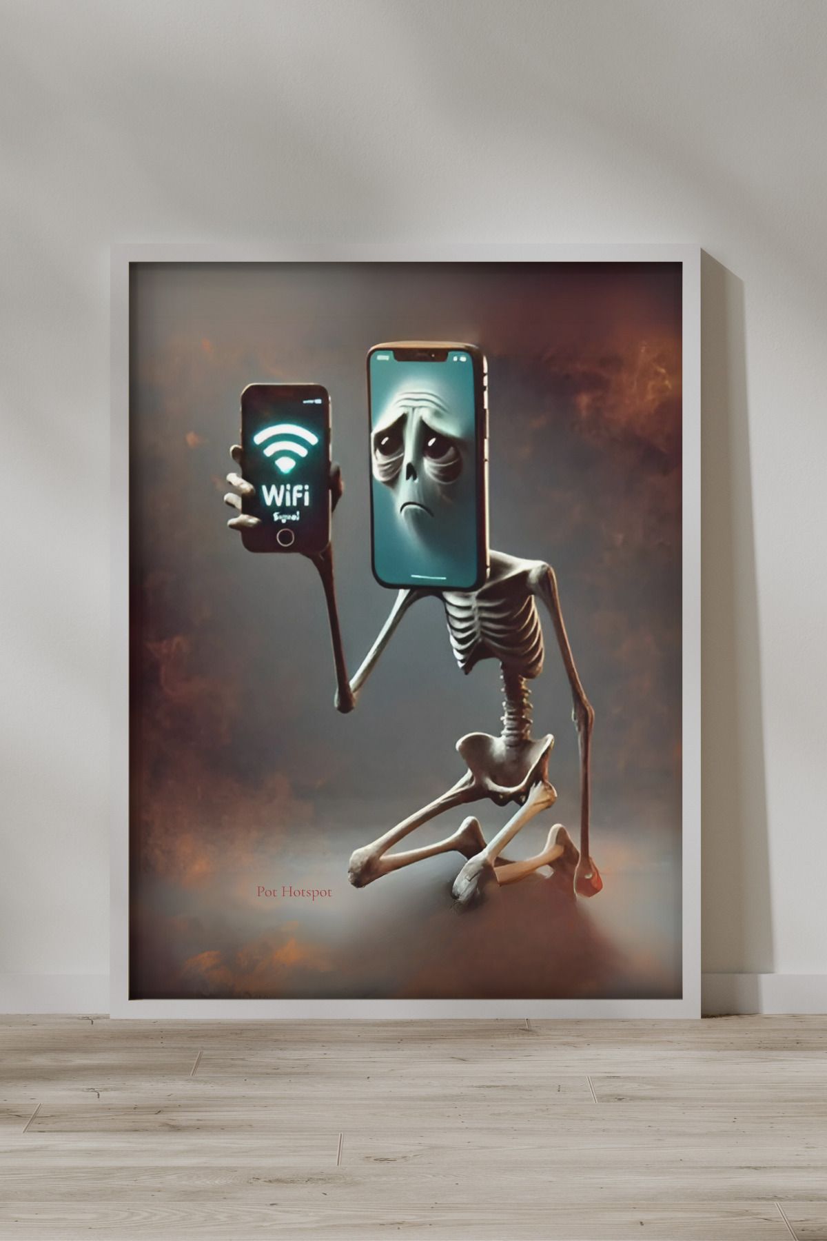 FGHGF Pot Hotspot Çerçevesiz Poster & Duvar Tablosu