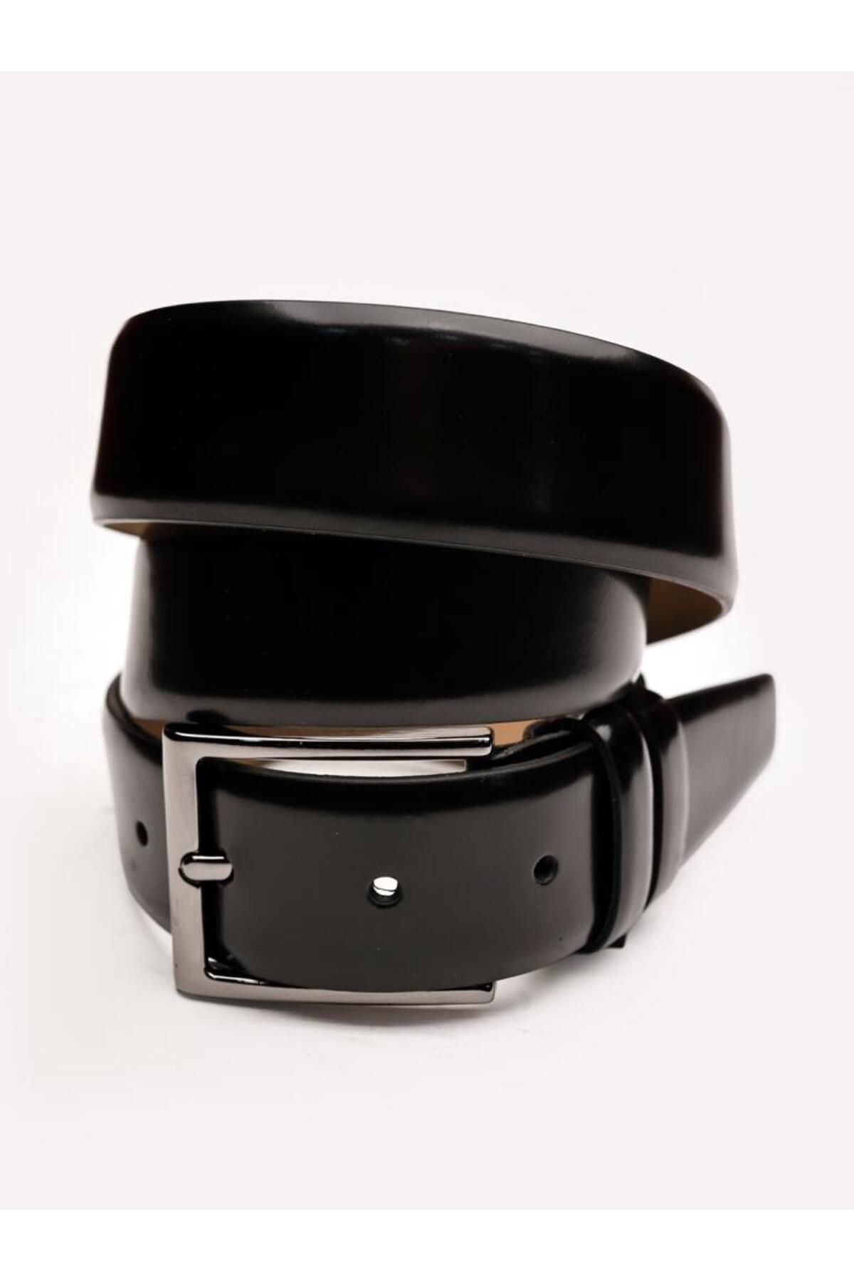 İBAY BLACK LION BELT HAKİKİ DERİ ERKEK KEMER