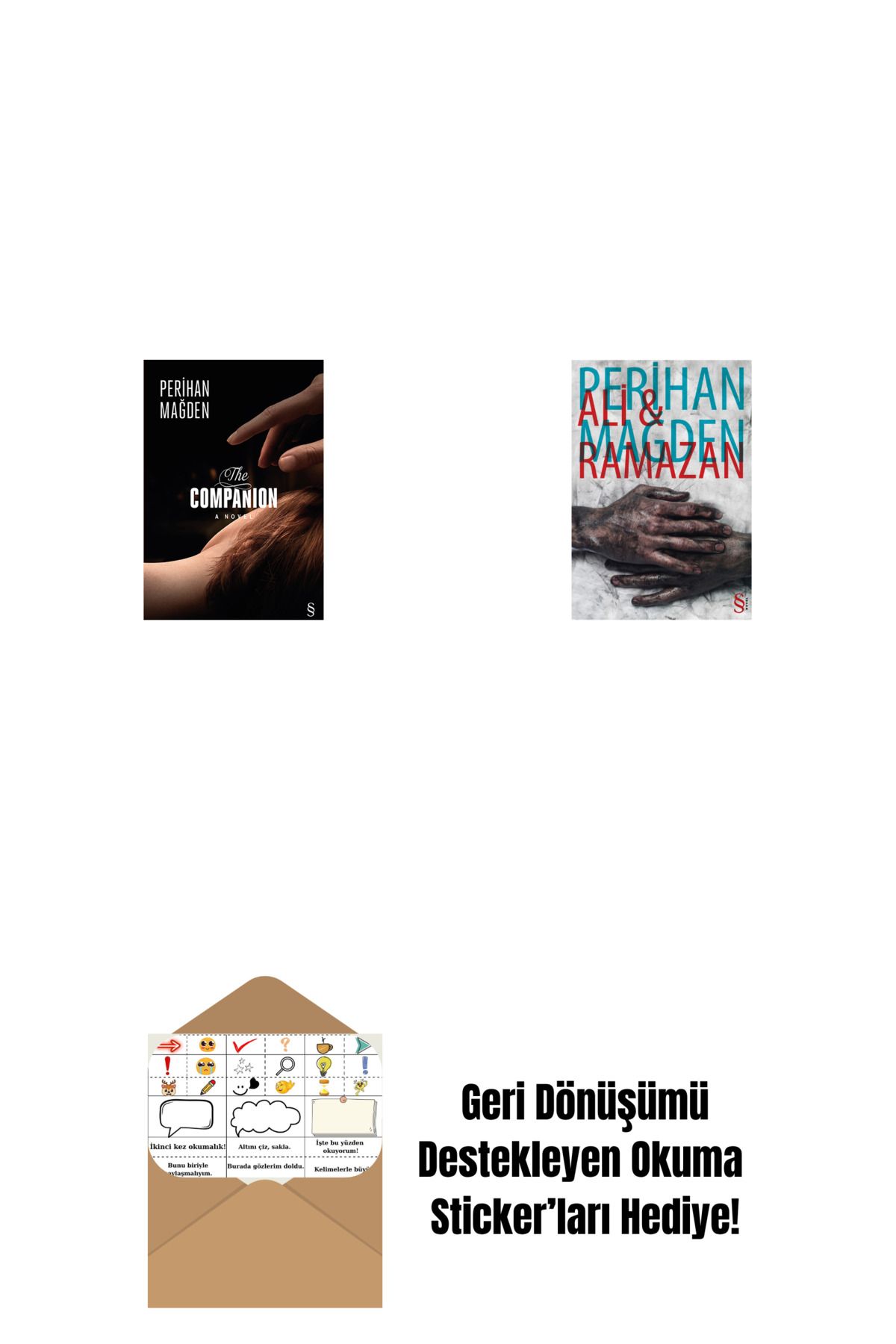 Everest Yayınları The Companion + Ali and Ramazan + Okuma Sticker'ları