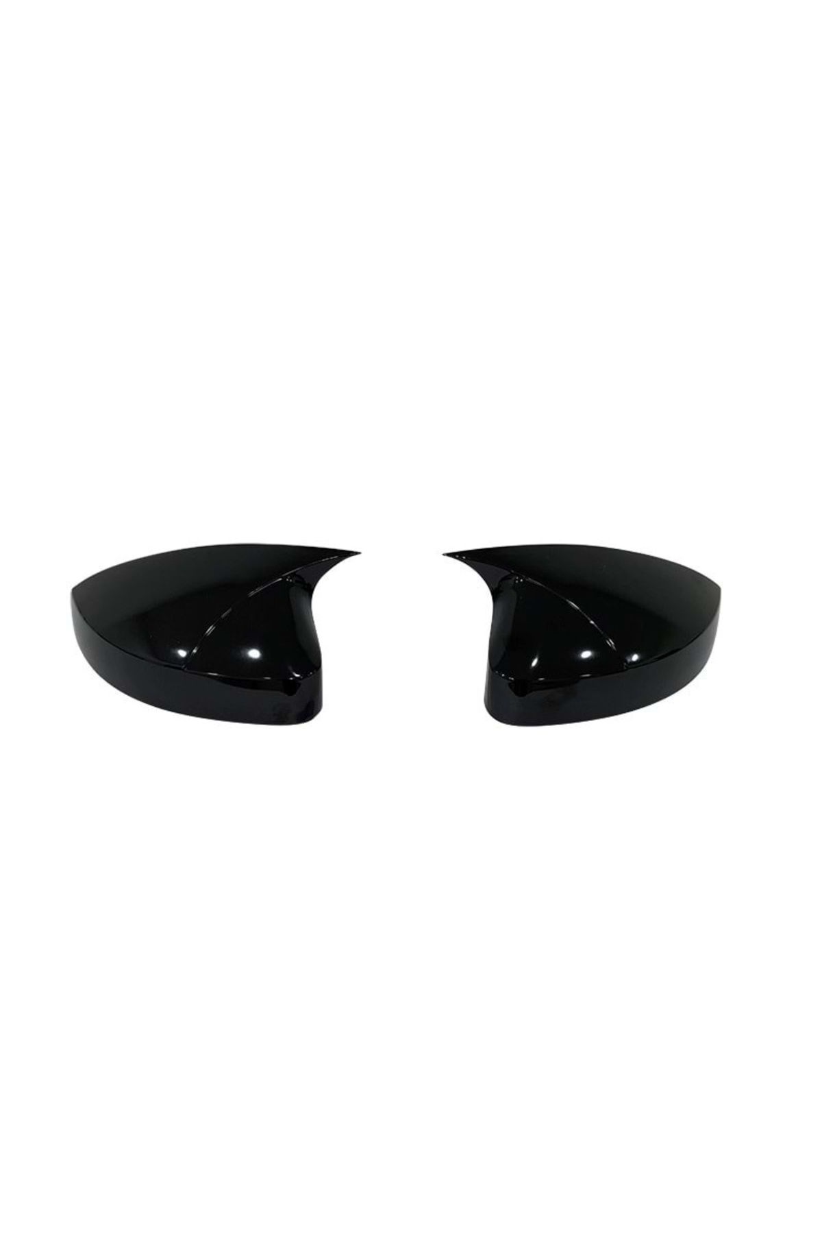 CED AUTO TRADE Capace Oglinda Compatibile Cu Audi A3 8v 2013-2019 Negru Lucios Batman Style - One Size