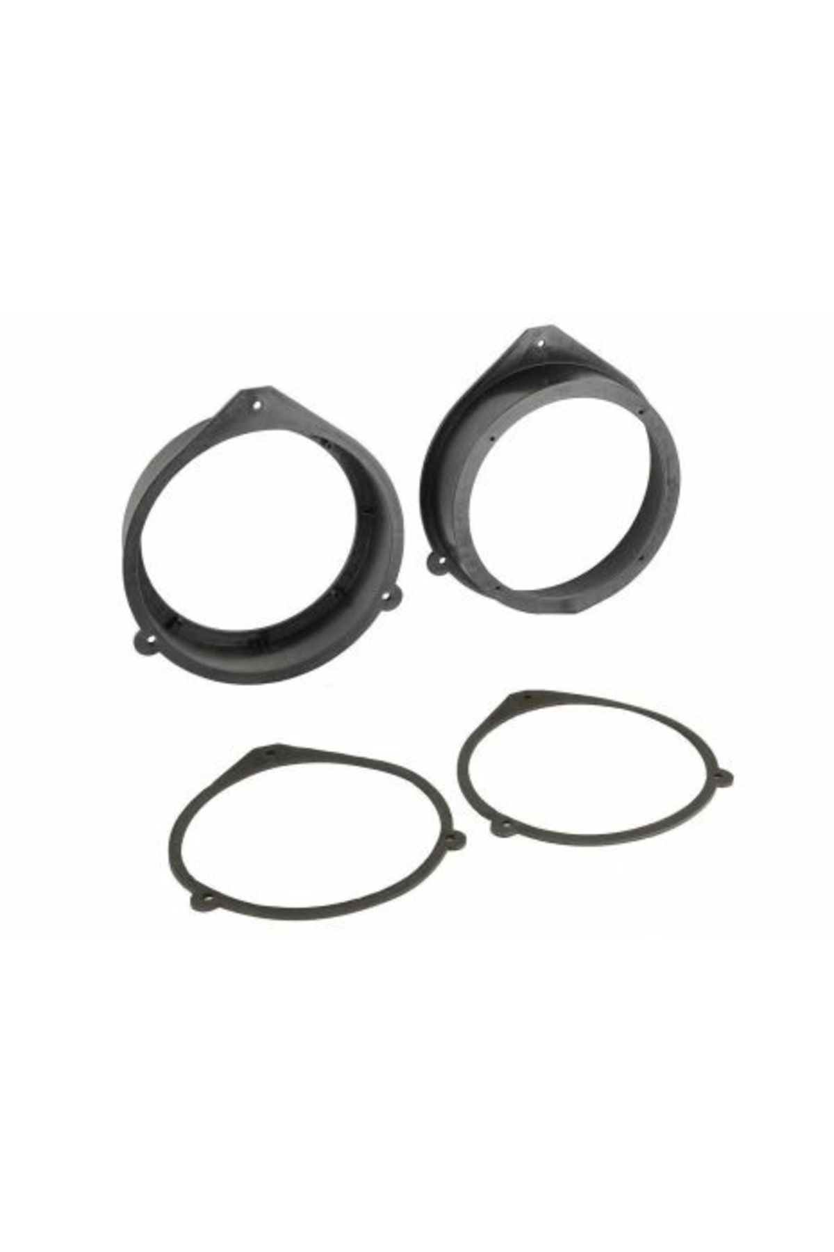 CED AUTO TRADE Inele Adaptoare Difuzoare Auto Cod 20.467 Audi A4 B7 2004-2009 Fata Spate 165mm - One Size