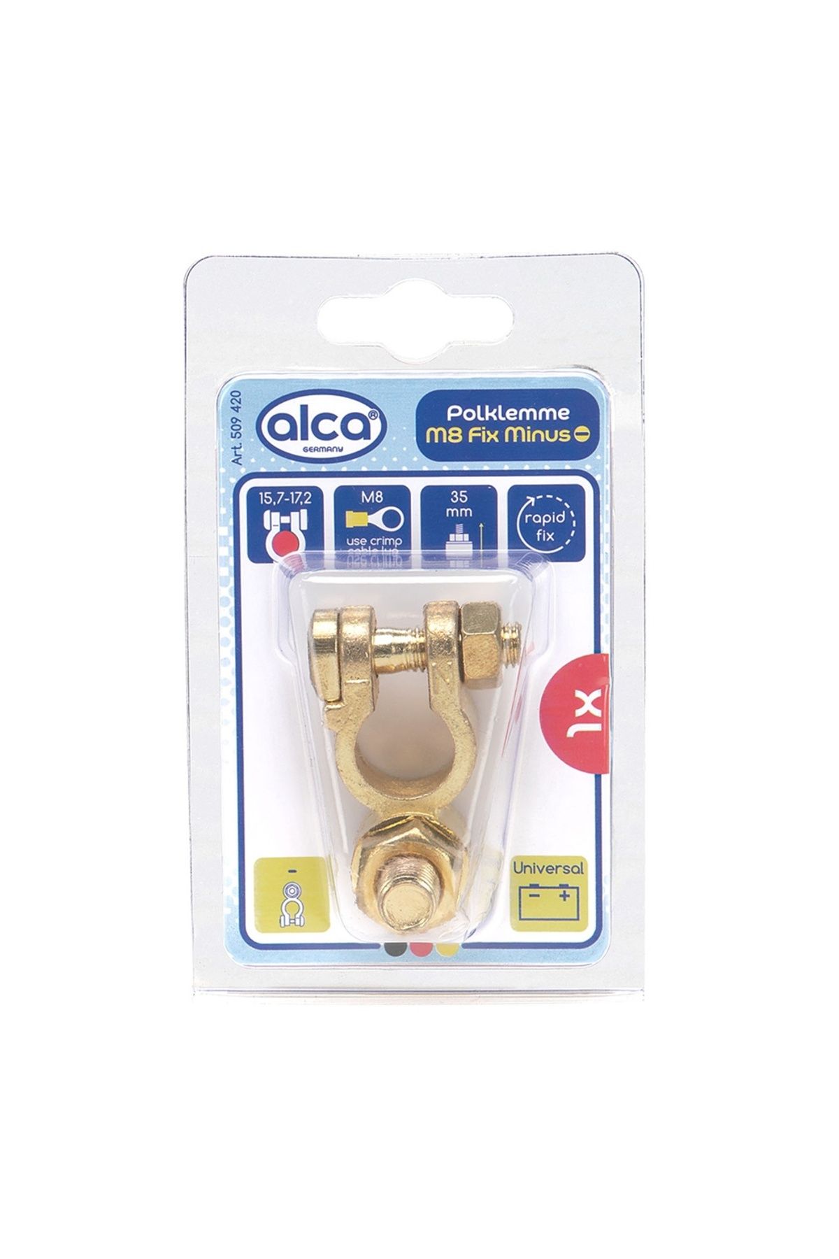 ALCA-Car Battery Terminal (-) 1