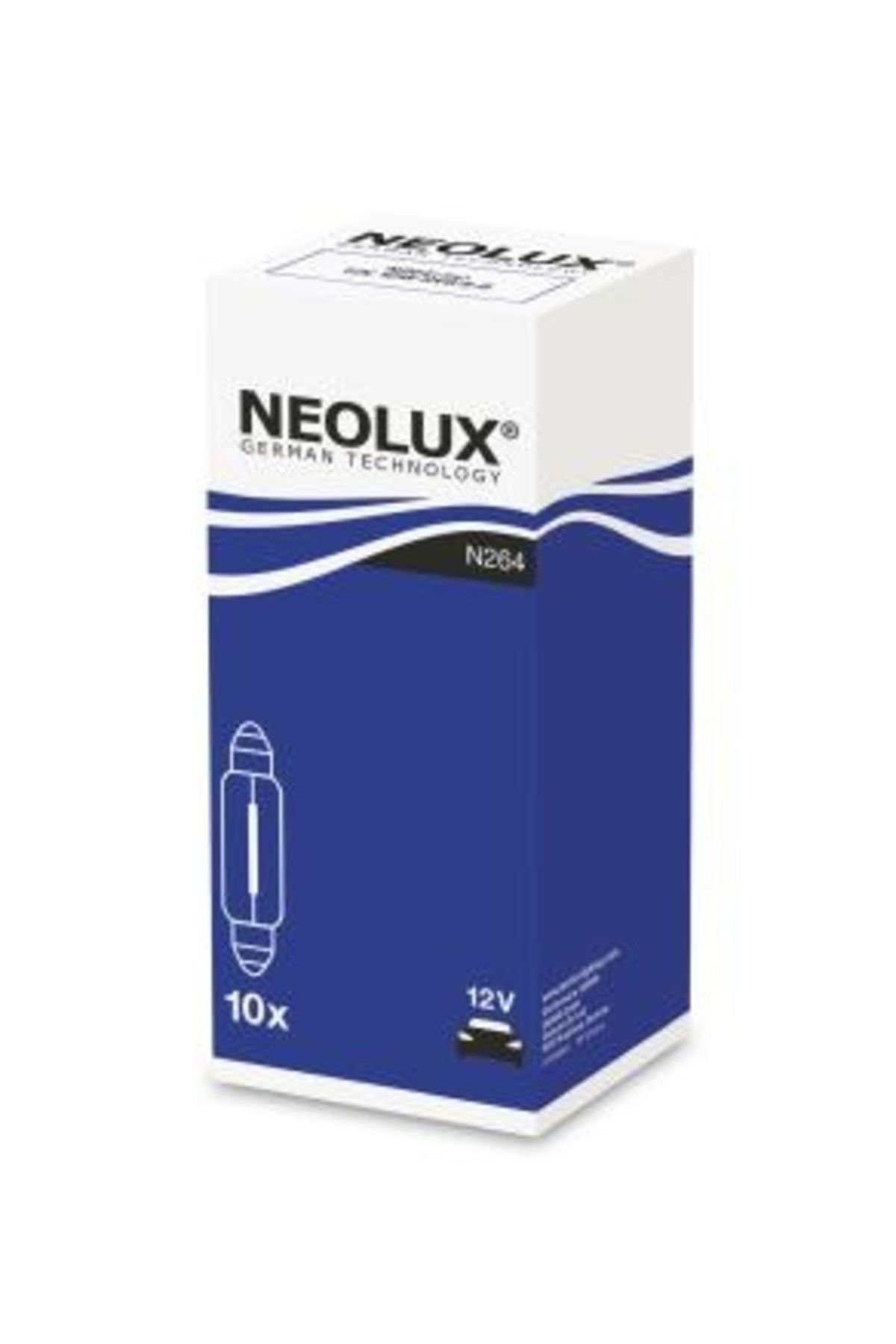 NEOLUX-Indicator Bec 12V C10W Sv8.5-8 Set 10 Buc Neolux 1