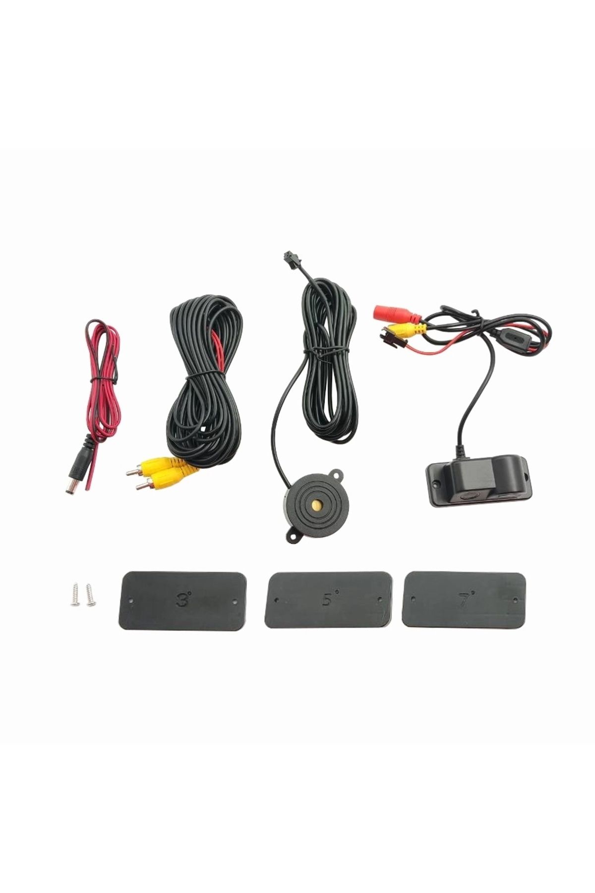 CED AUTO TRADE-Rear view camera with parking sensor, 170° viewing angle, 480P 4