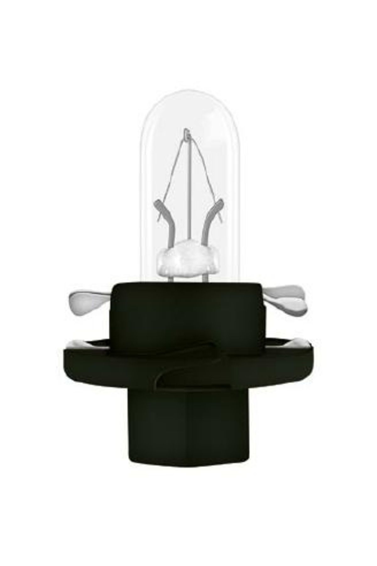 Osram-INDICATOR BULB BX8.4D BLACK SOCKET 12V 1.2W SET 10 PCS OSRAM 1