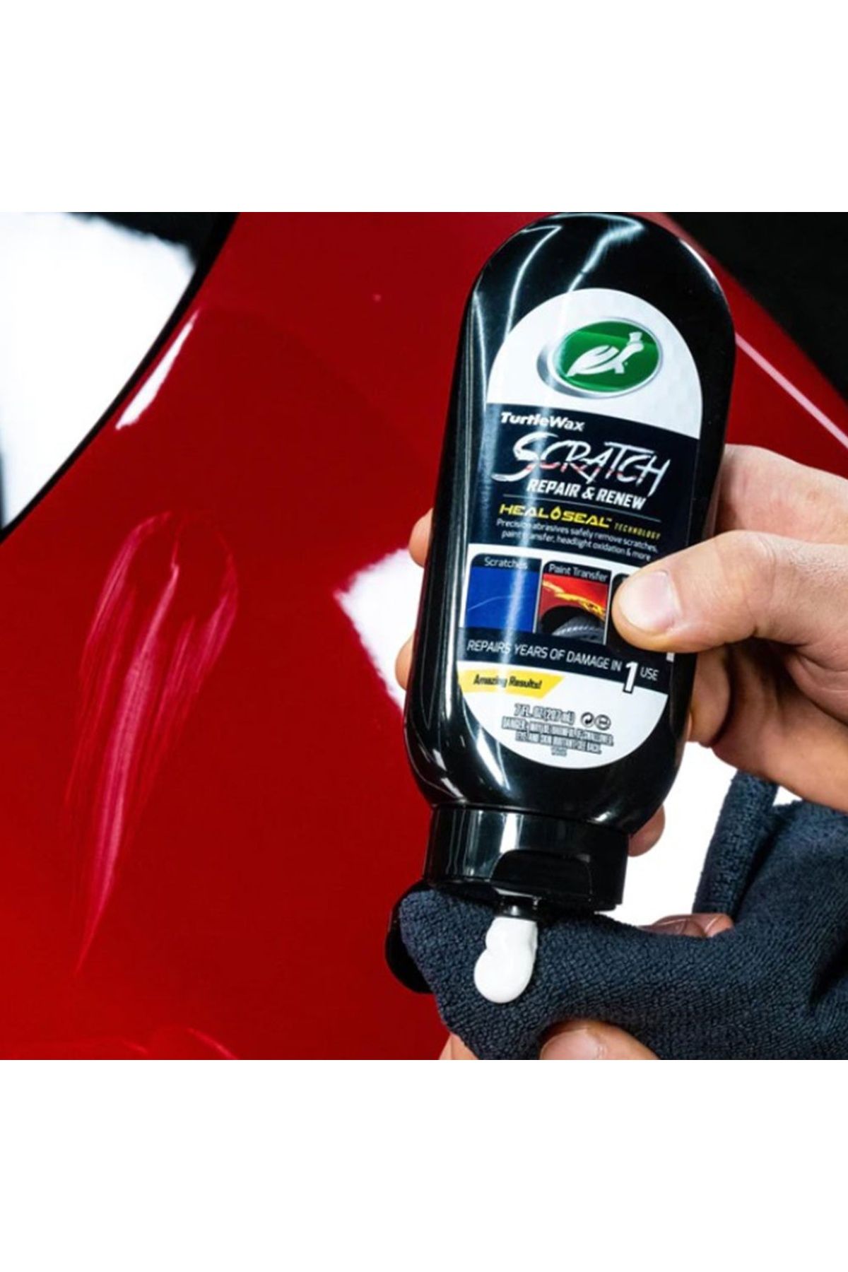 Turtle Wax-SCRATCH REMOVER PASTE 200ML TURTLE WAX 3