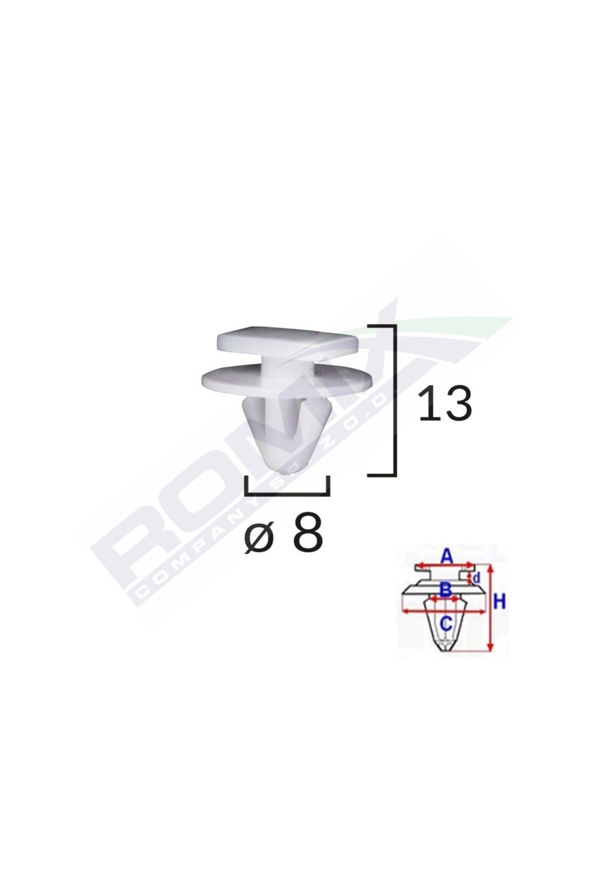 ROMİX-Clema Aripa Pentru Opel Corsa C Set 10 Buc 1