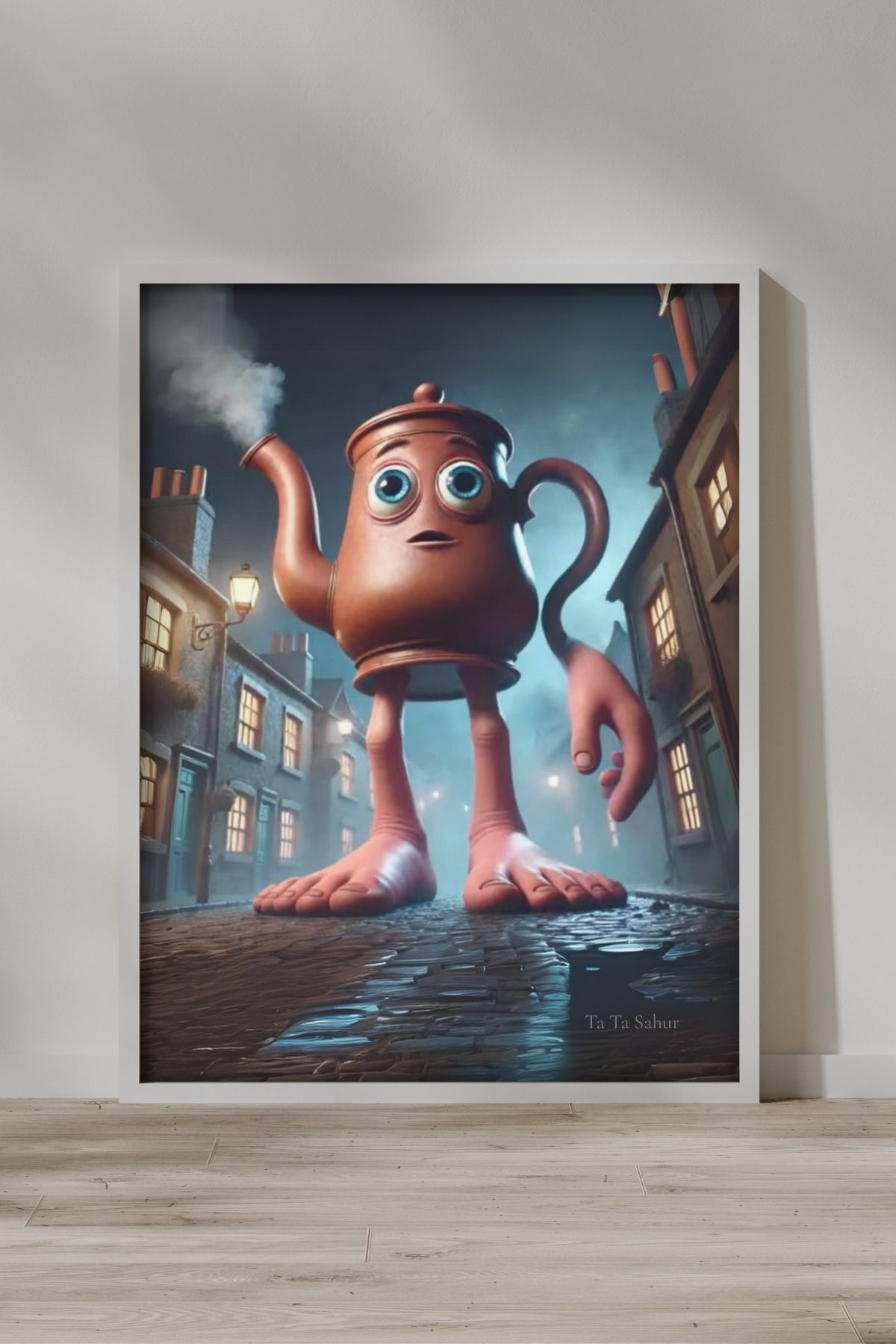 FGHGF Ta Ta Sahur Çerçevesiz Poster & Duvar Tablosu