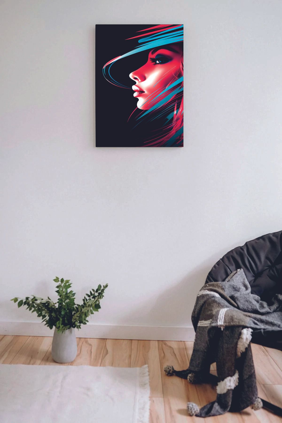 Home Modern 70 Cm X 50 Cm Kanvas Tablo