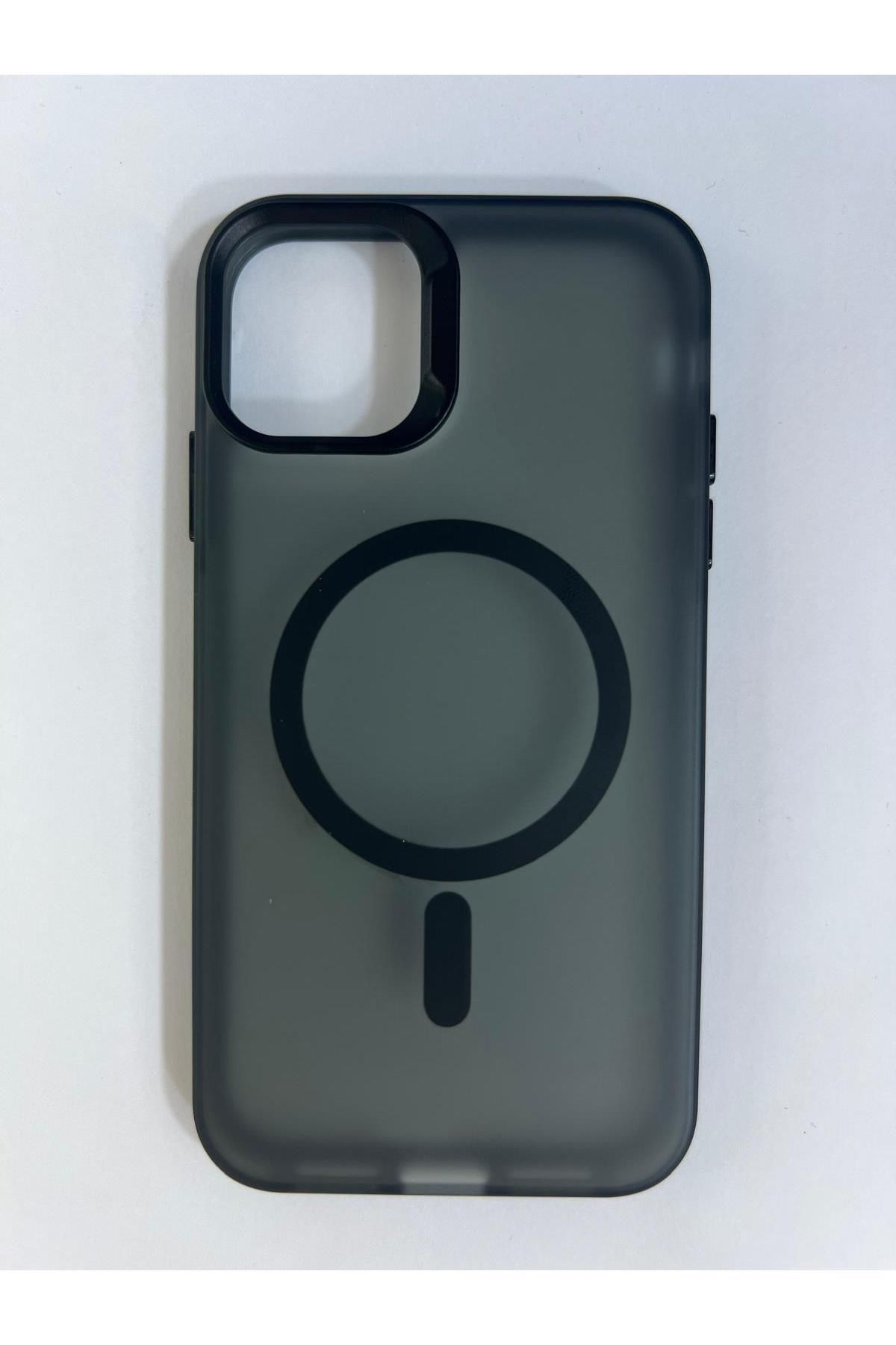 Amorix ARMORİX İPHONE 11 MAT SİYAH MAGSAFELİ KILIF