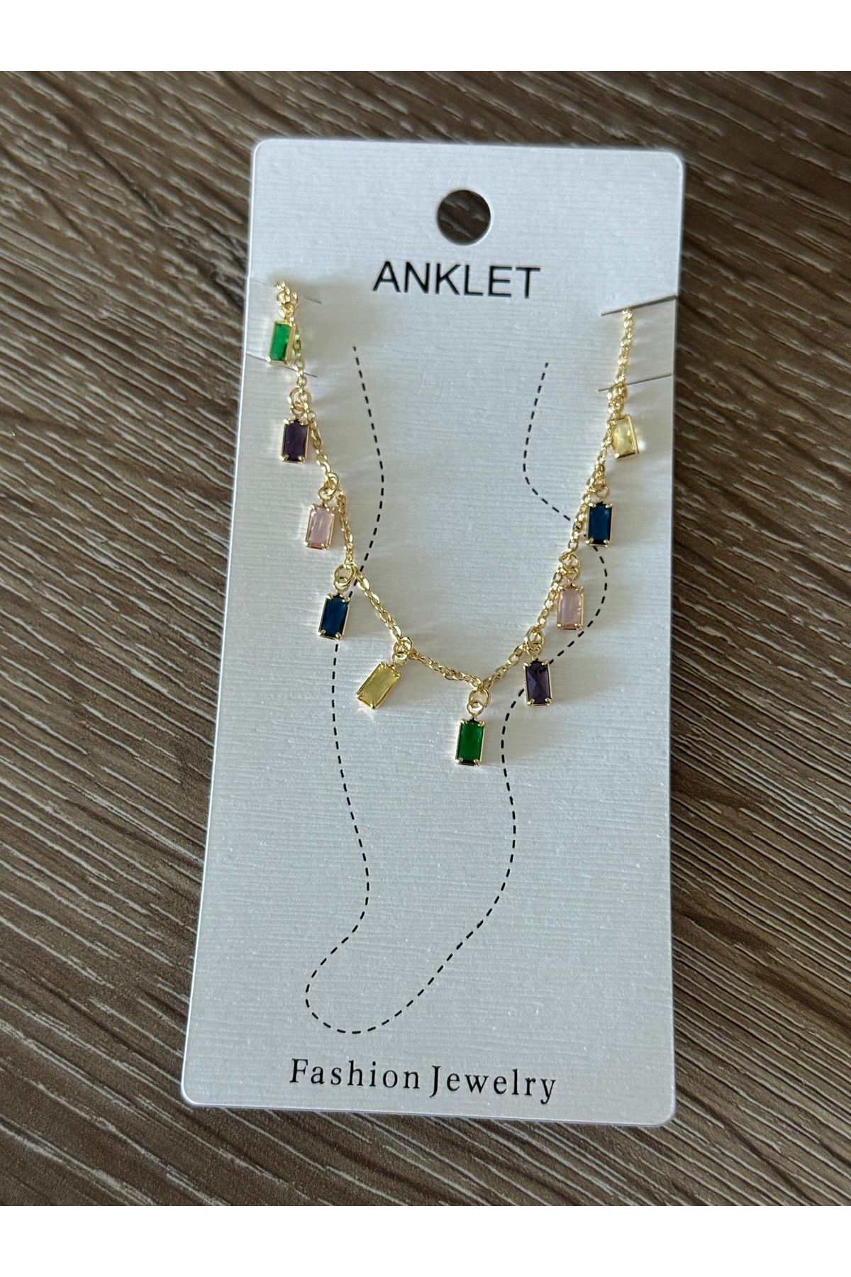 misstakıjewerly ÇELİK GOLD RENK RENKLİ MİNİMAL DETAYLI HALHAL