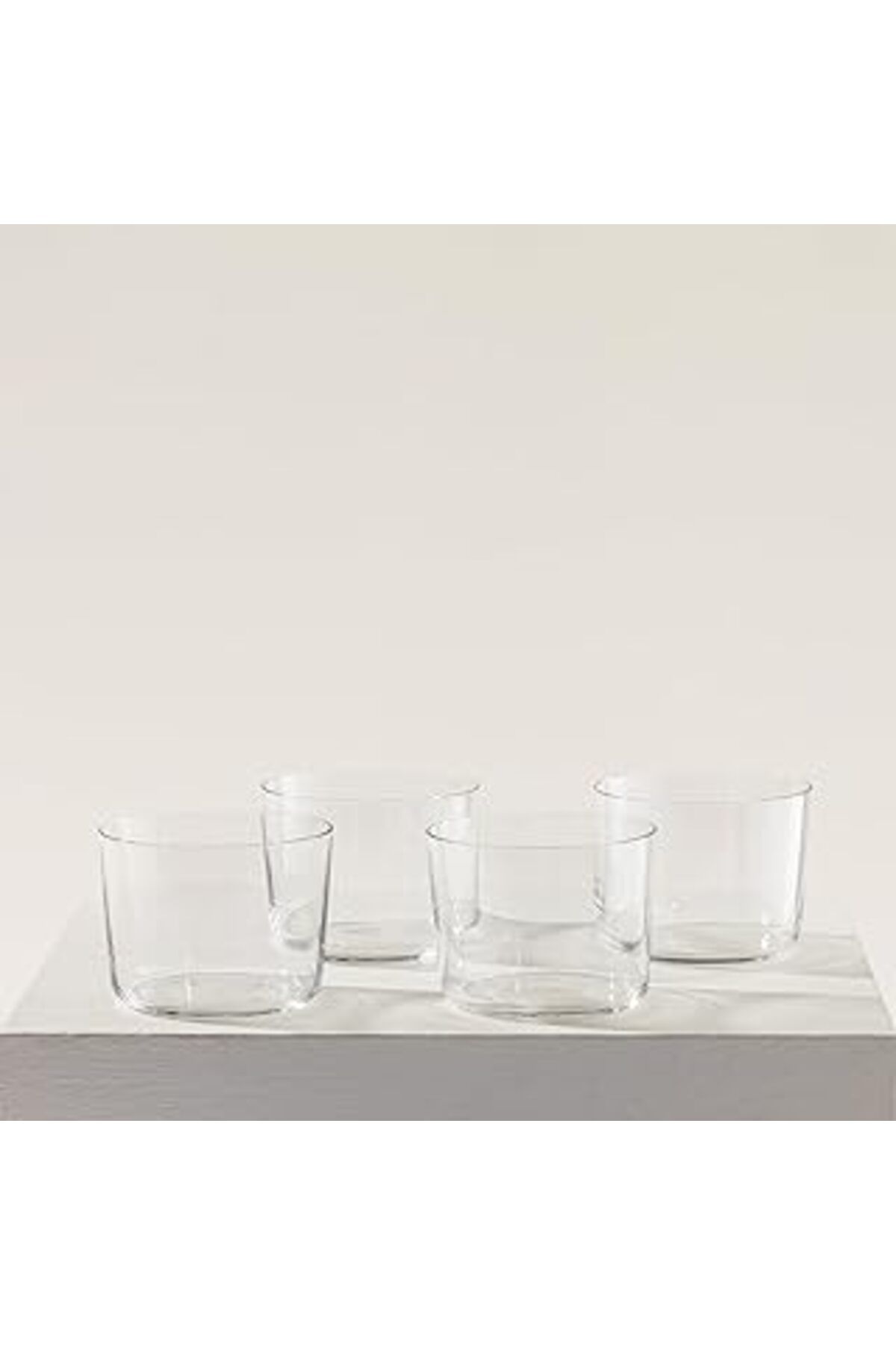Mu Art Ahşap Chakra Elysee Su Bardağı 190 Ml 4'Lü Set