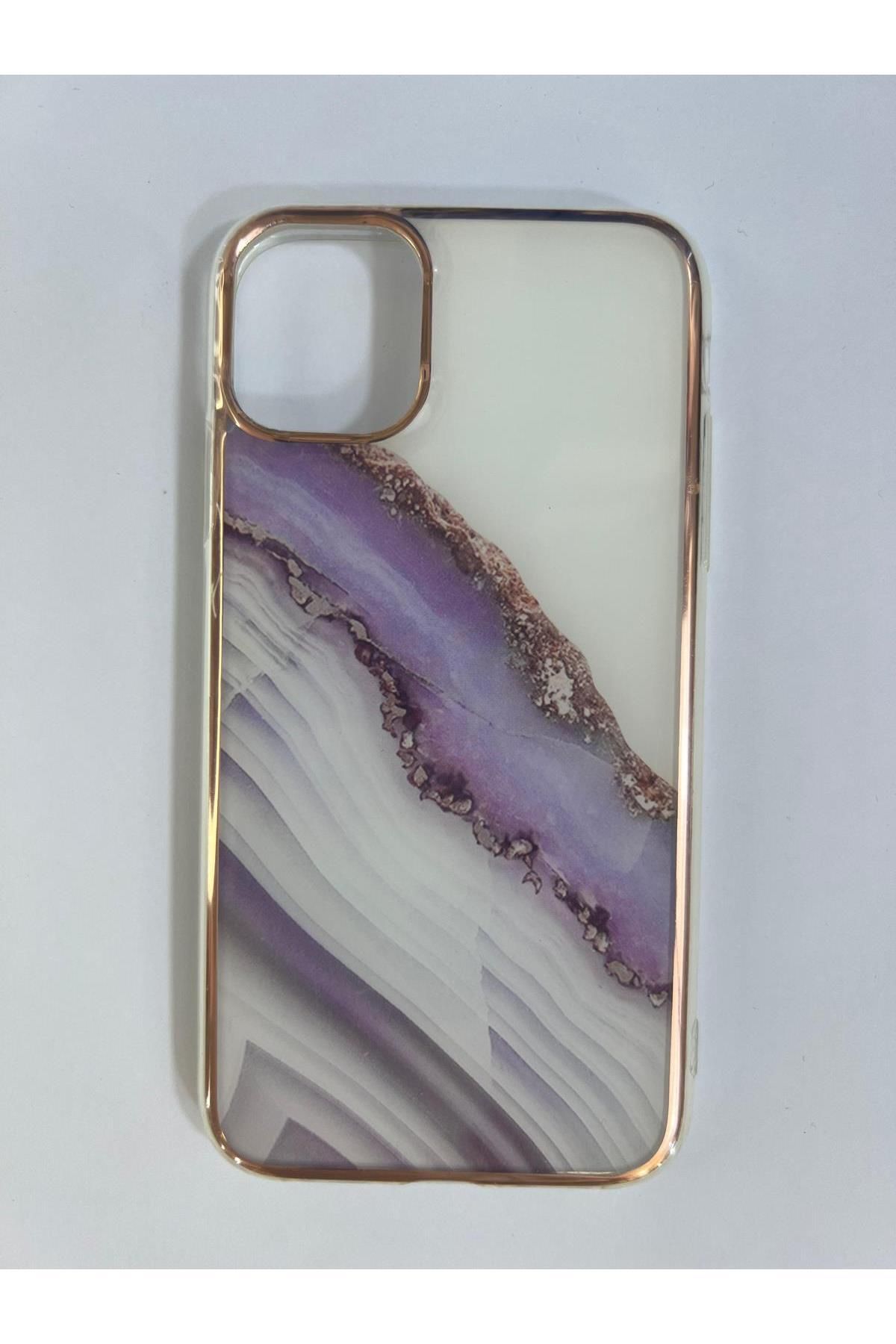 armorix ARMORİX İPHONE 11 MERMER DESENLİ SERT KILIF