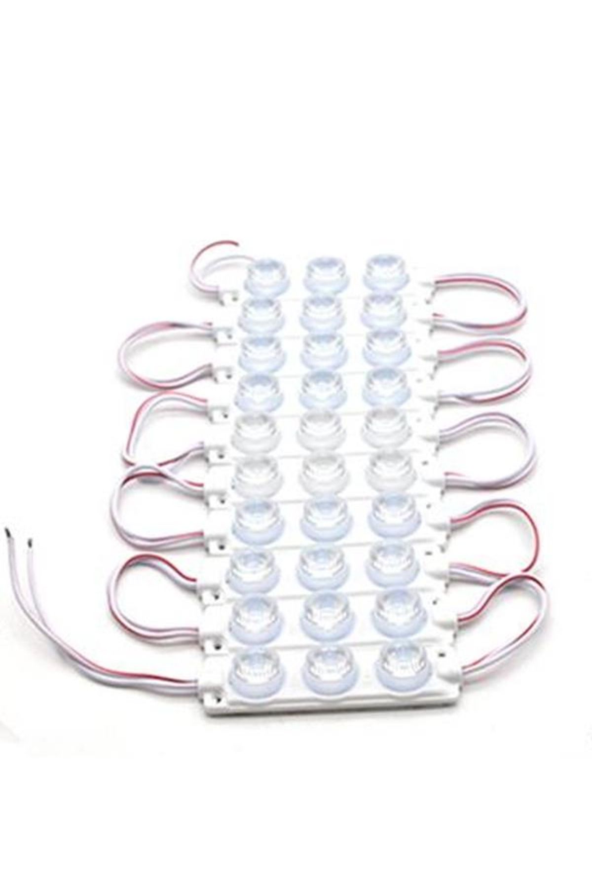 Universal 12V Camlı Soft Parmak Beyaz
